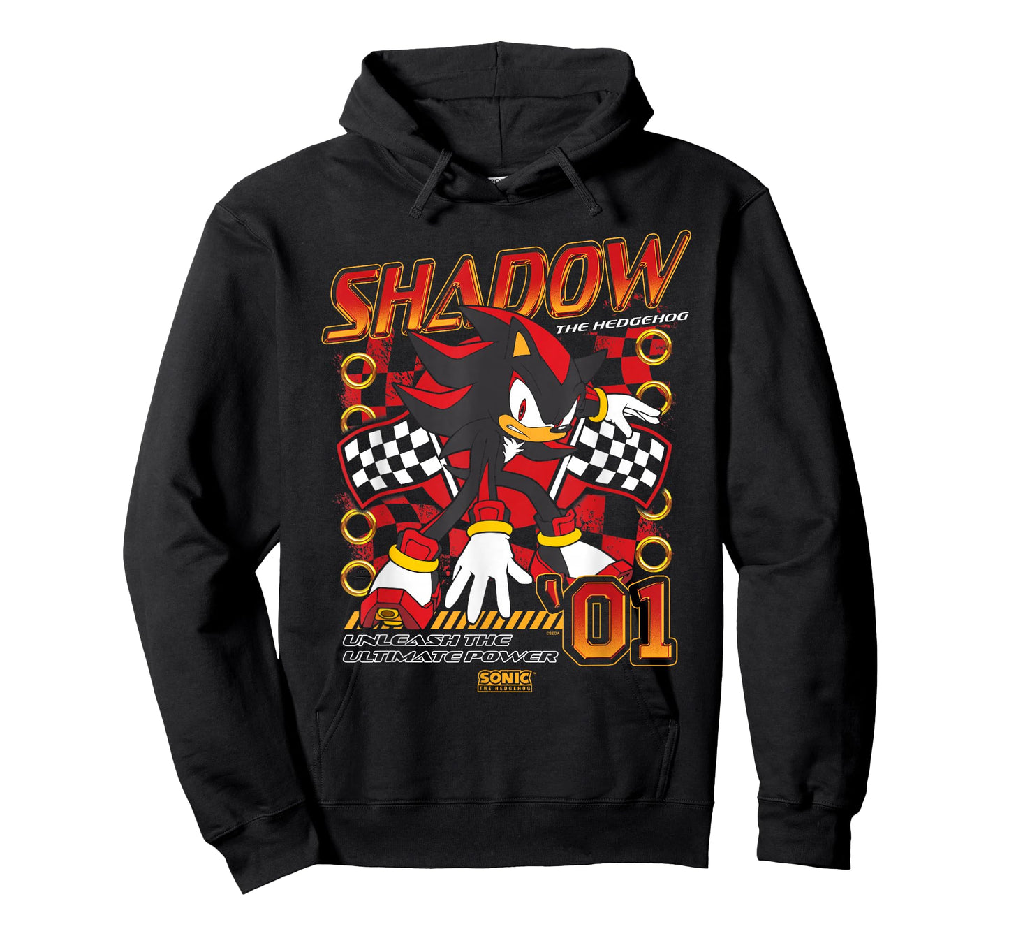 Sonic The Hedgehog Shadow The Hedgehog 01 Racing Poster T-Shirt