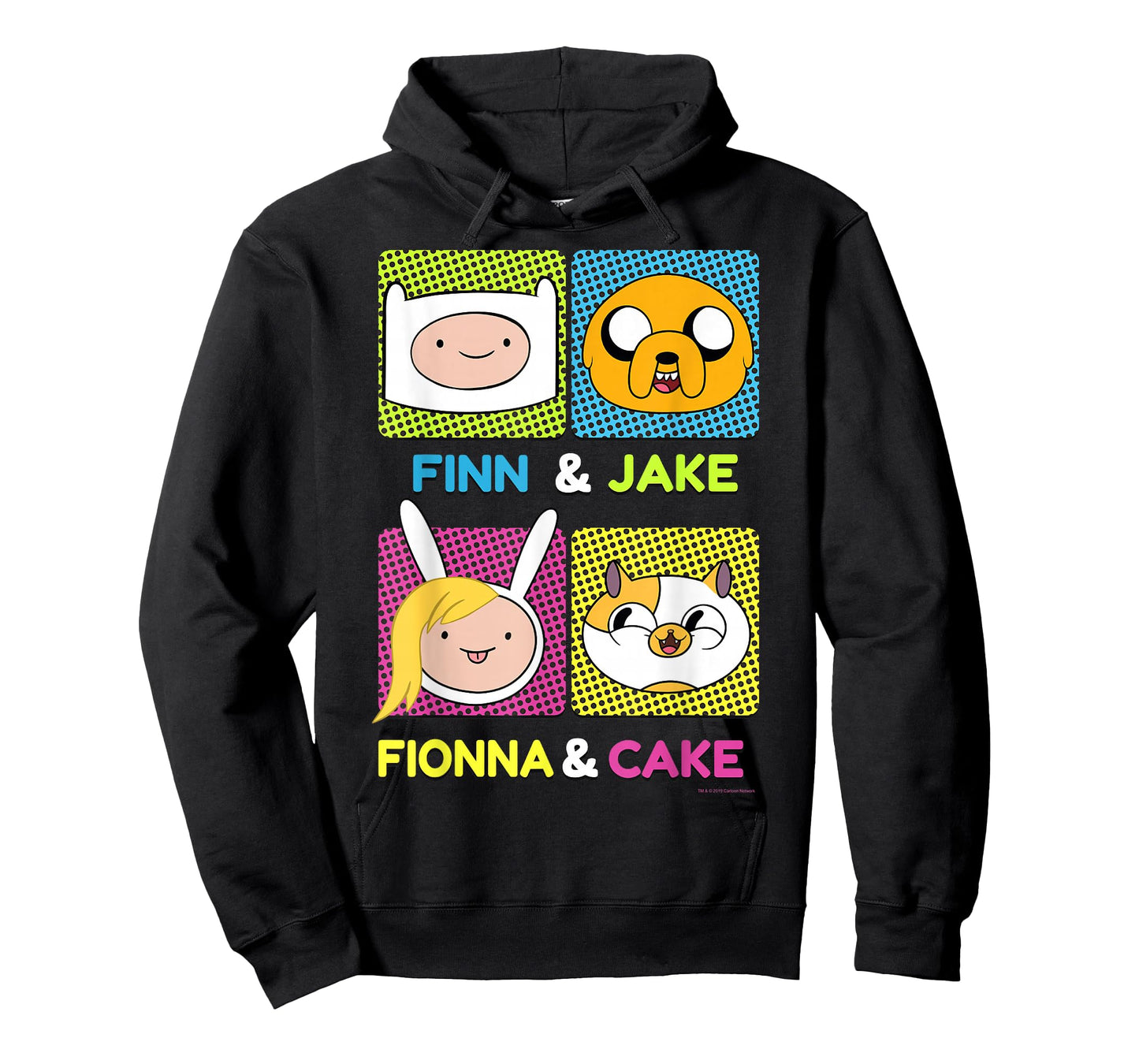 CN Adventure Time Finn & Jake Fionna & Cake Box Up T-Shirt