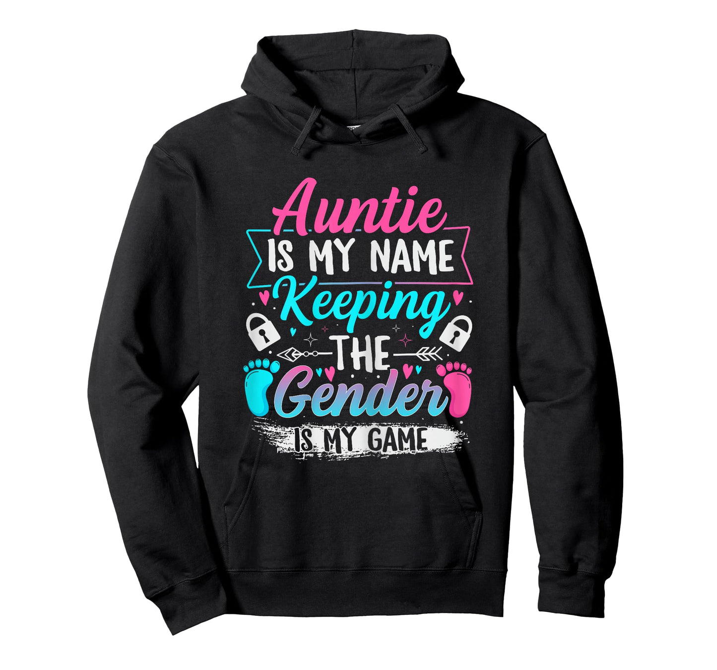 Gender Reveal Design for a Keeper of the Gender Aunt T-Shirt