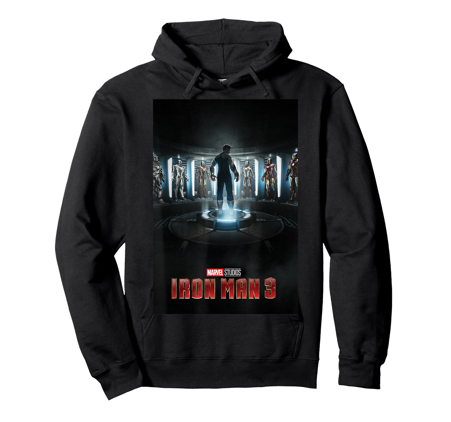 Marvel Studios Iron Man 3 Movie Poster Graphic T-Shirt T-Shirt
