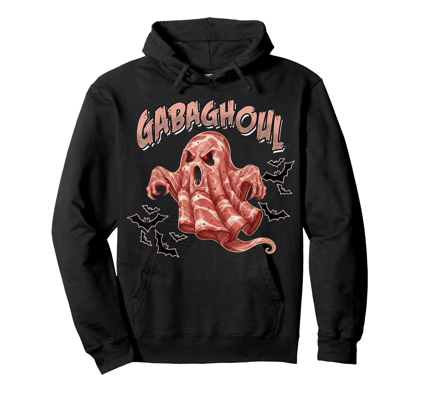 Halloween Funny Gabaghoul Ghost Italian Food Humor T-Shirt