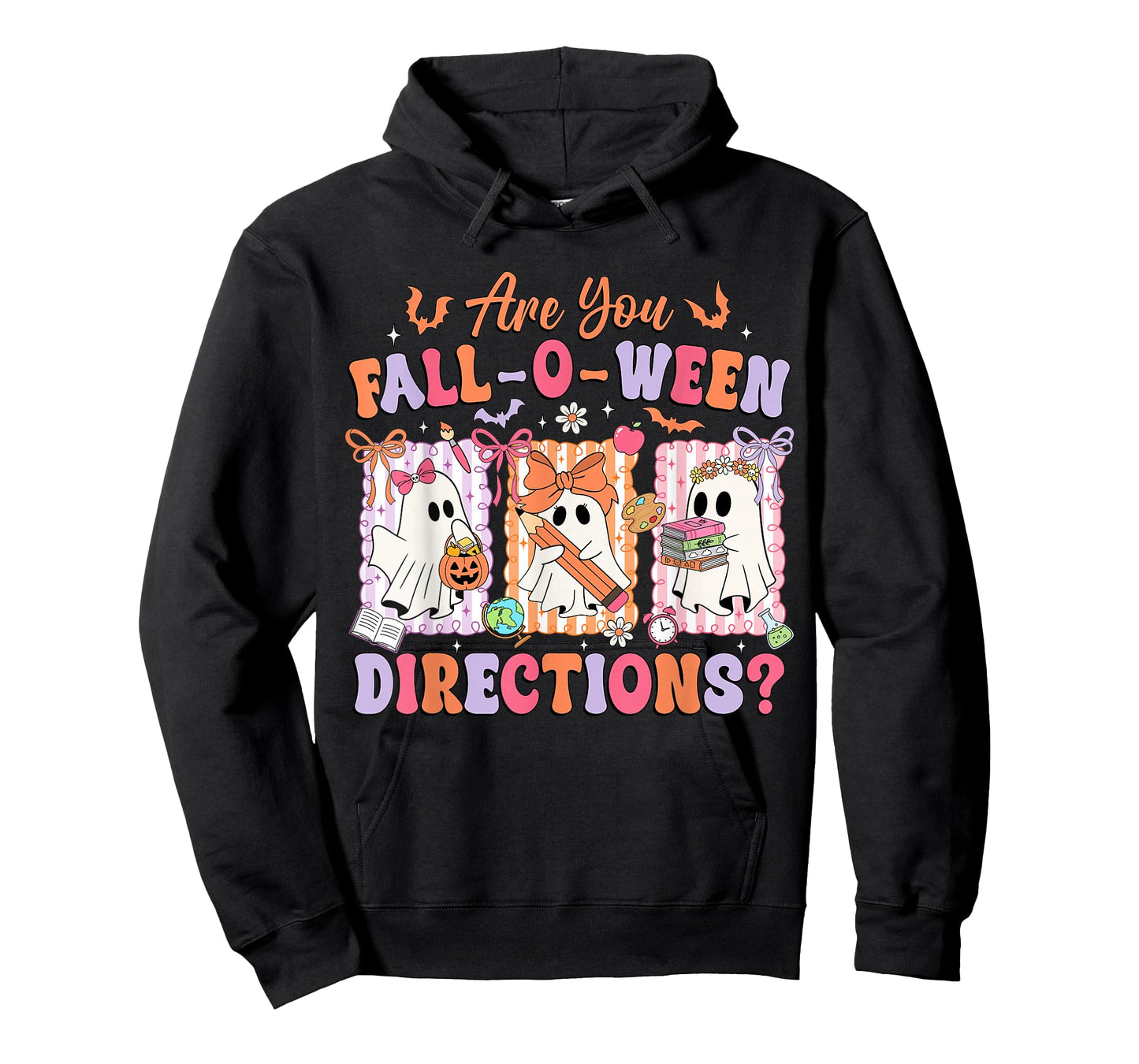 are You Fall-O-Ween Directions Funny Ghost Pumpkin Halloween T-Shirt