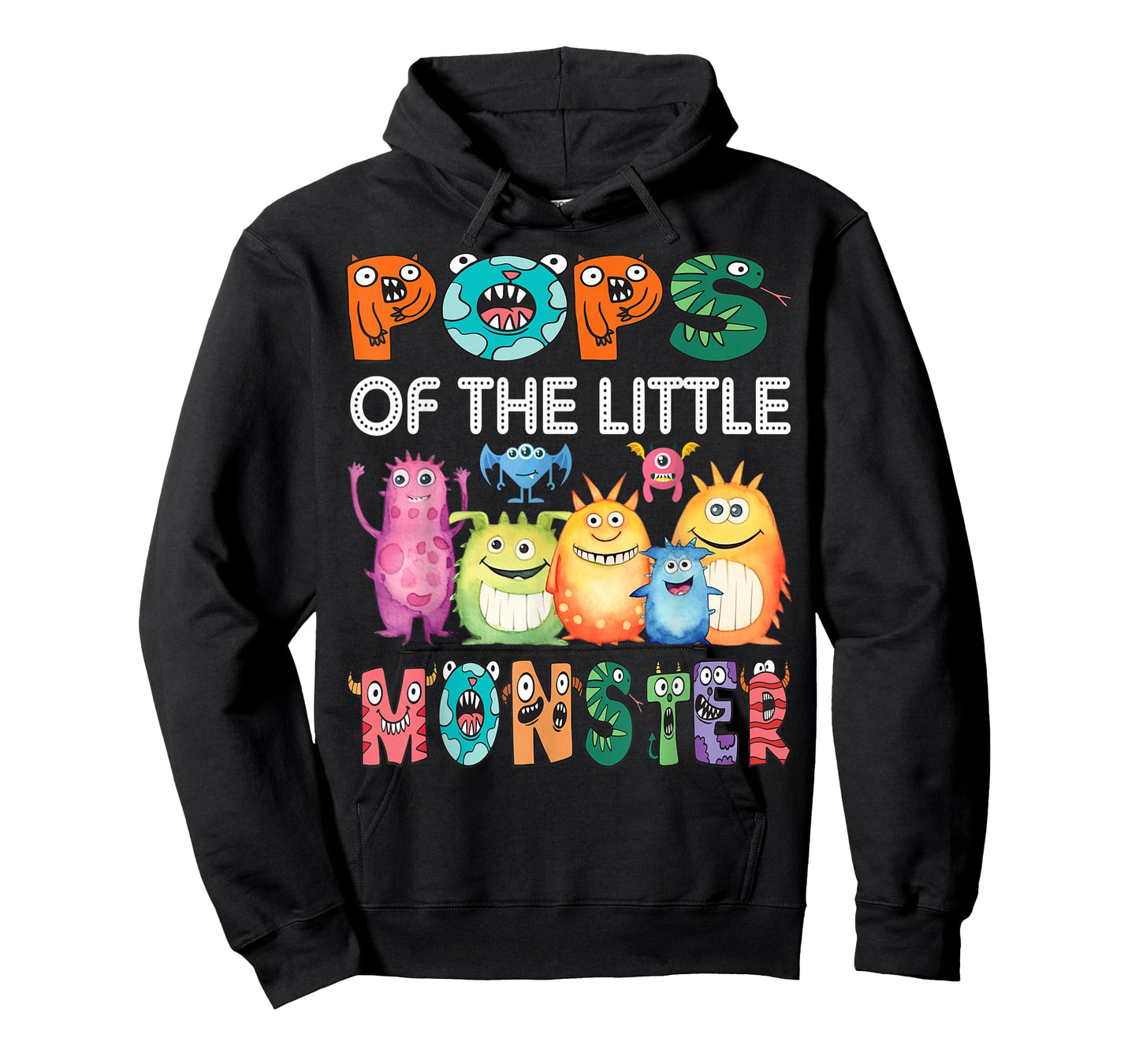 Pops Of The Little Monster Kids 1St Birthday Party T-Shirt