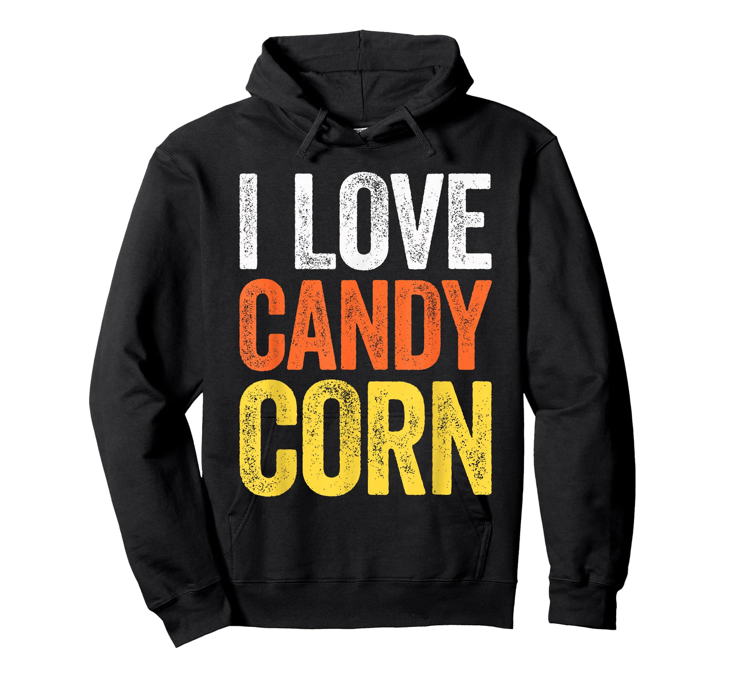 I Love Candy Corn Shirt Men Kids Women Halloween Costume T-Shirt