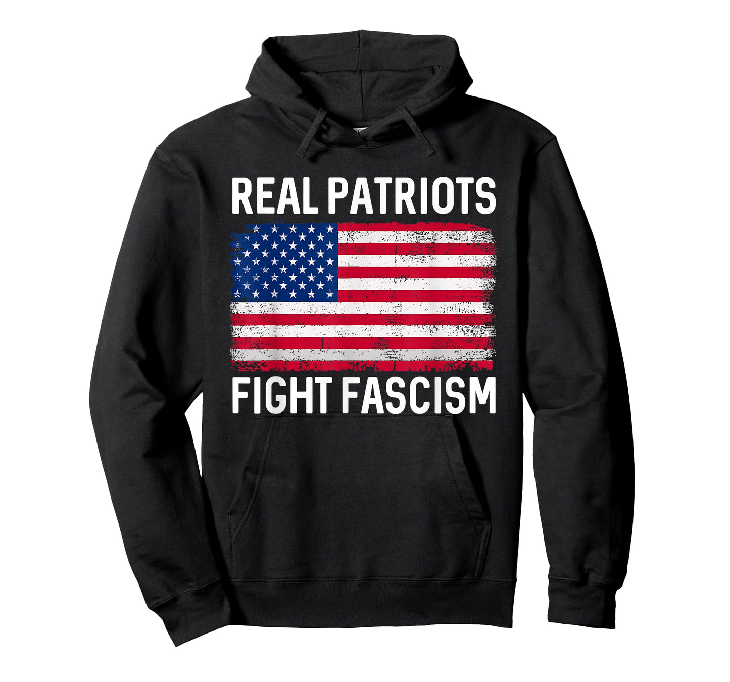 Real Patriots Fight Fascism nti Fascist Political Protest T-Shirt