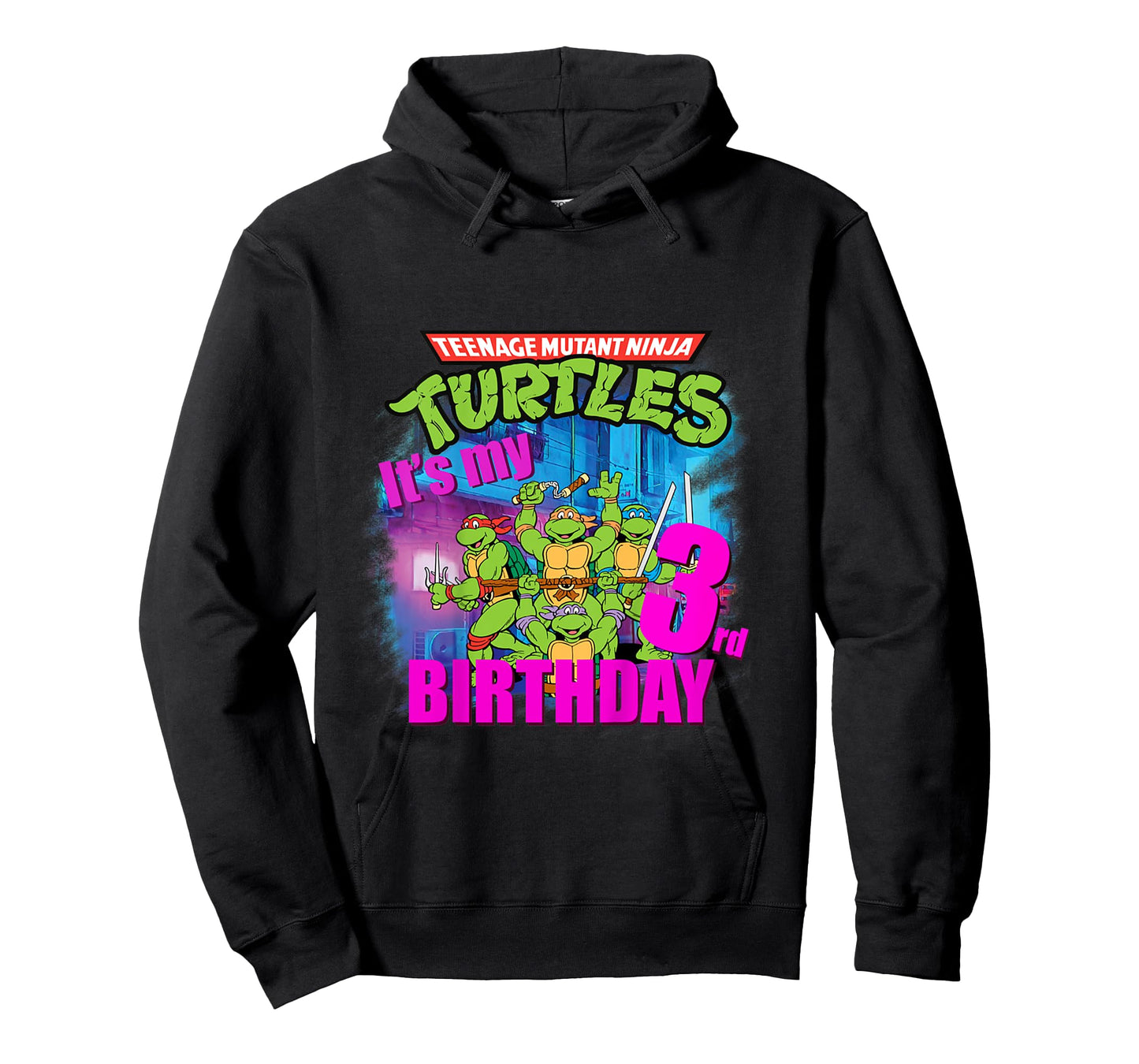 Mademark x Teenage Mutant Ninja Turtles - Kids Original Teenage Mutant Ninja Turtles 3rd Third Birthday T-Shirt
