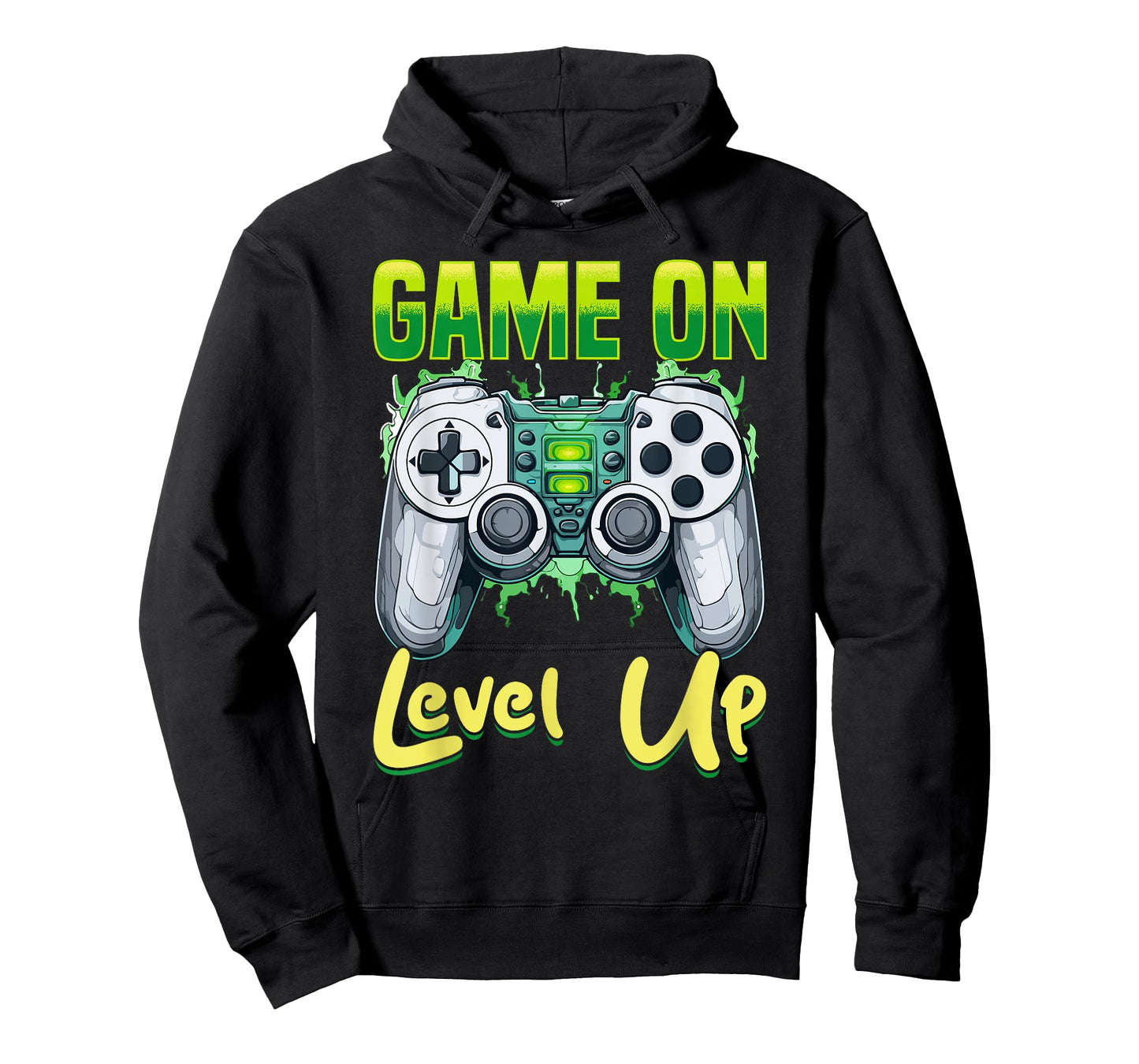 Gamer Gaming Game On, Level Up T-Shirt