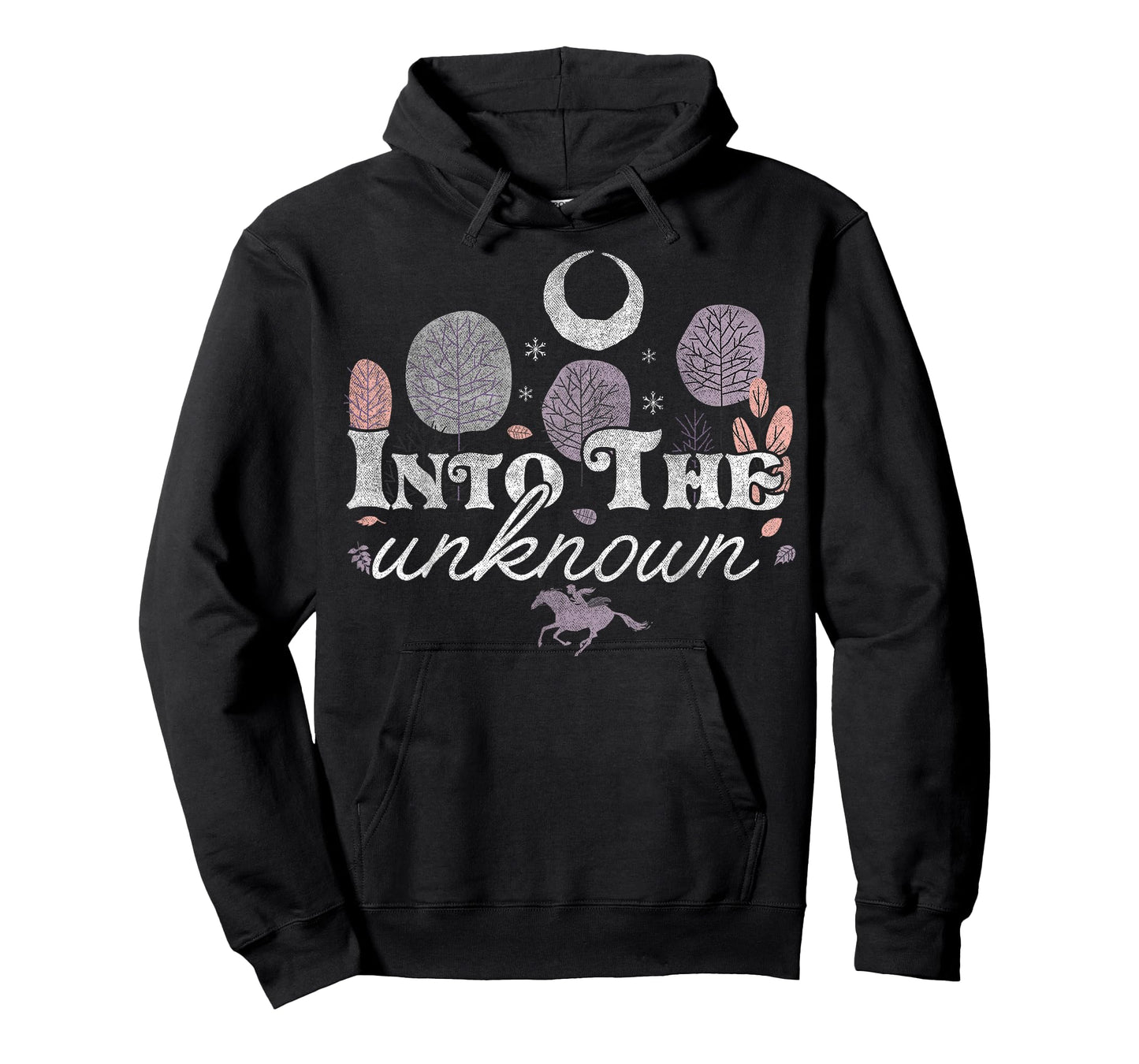 Disney Frozen 2 Into The Unknown Text T-Shirt