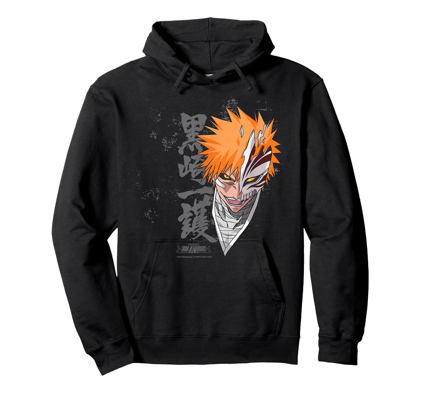 Bleach Ichigo Transform Splatter Pattern Anime T-Shirt