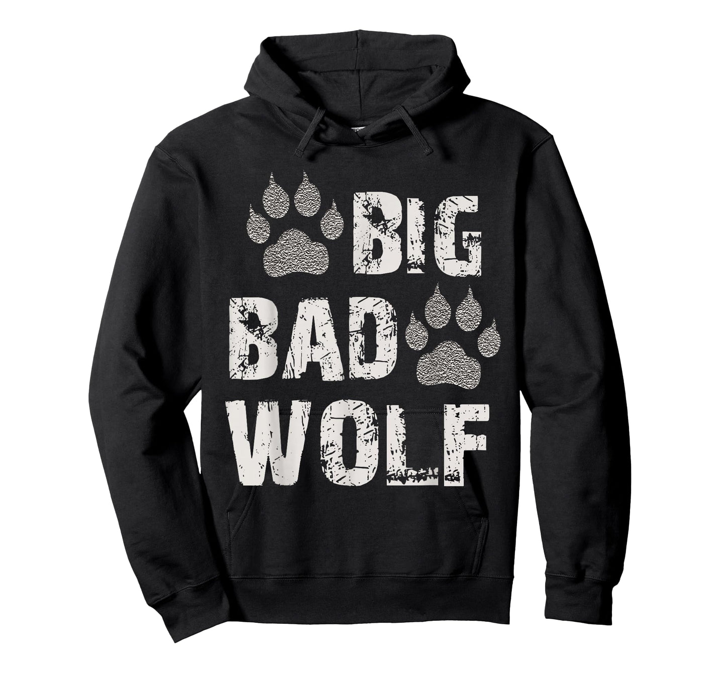 Big Bad Wolf Paw Print Halloween Costume T-Shirt T-Shirt