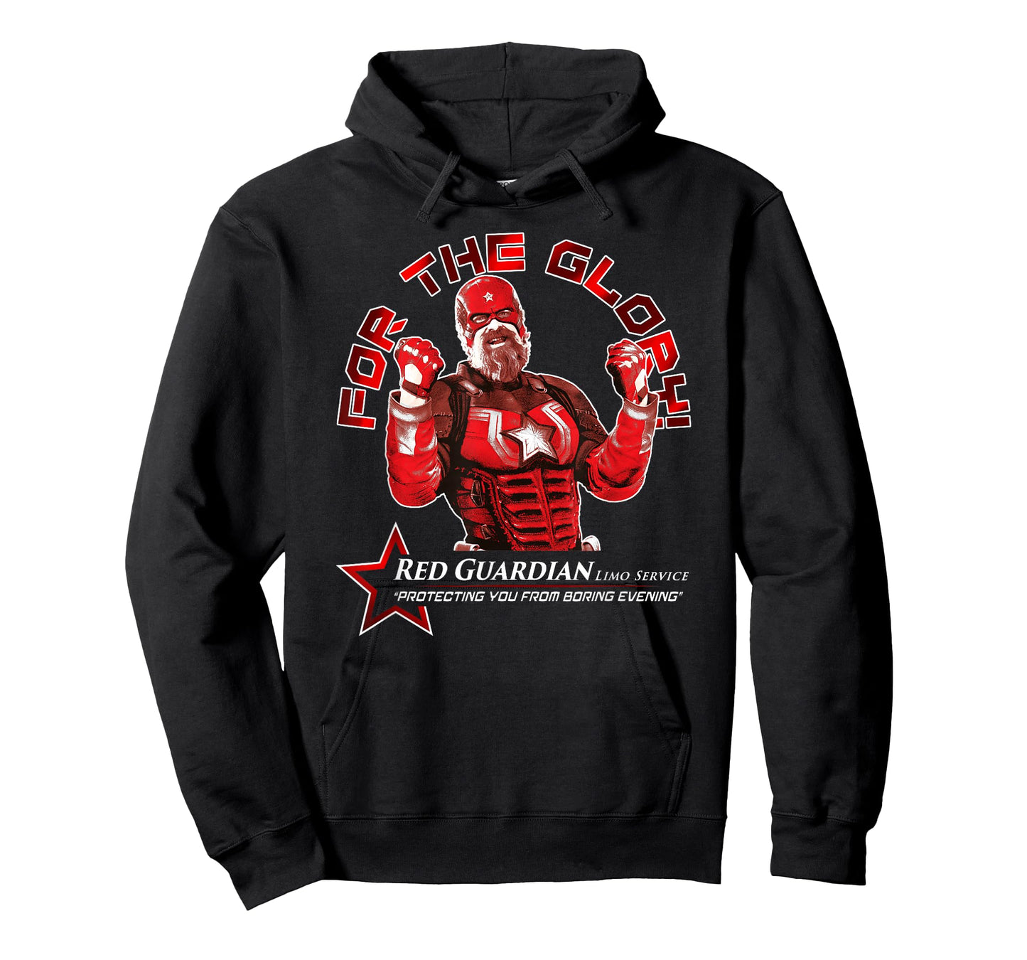 Marvel Thunderbolts Red Guardian Limo Service For The Glory T-Shirt