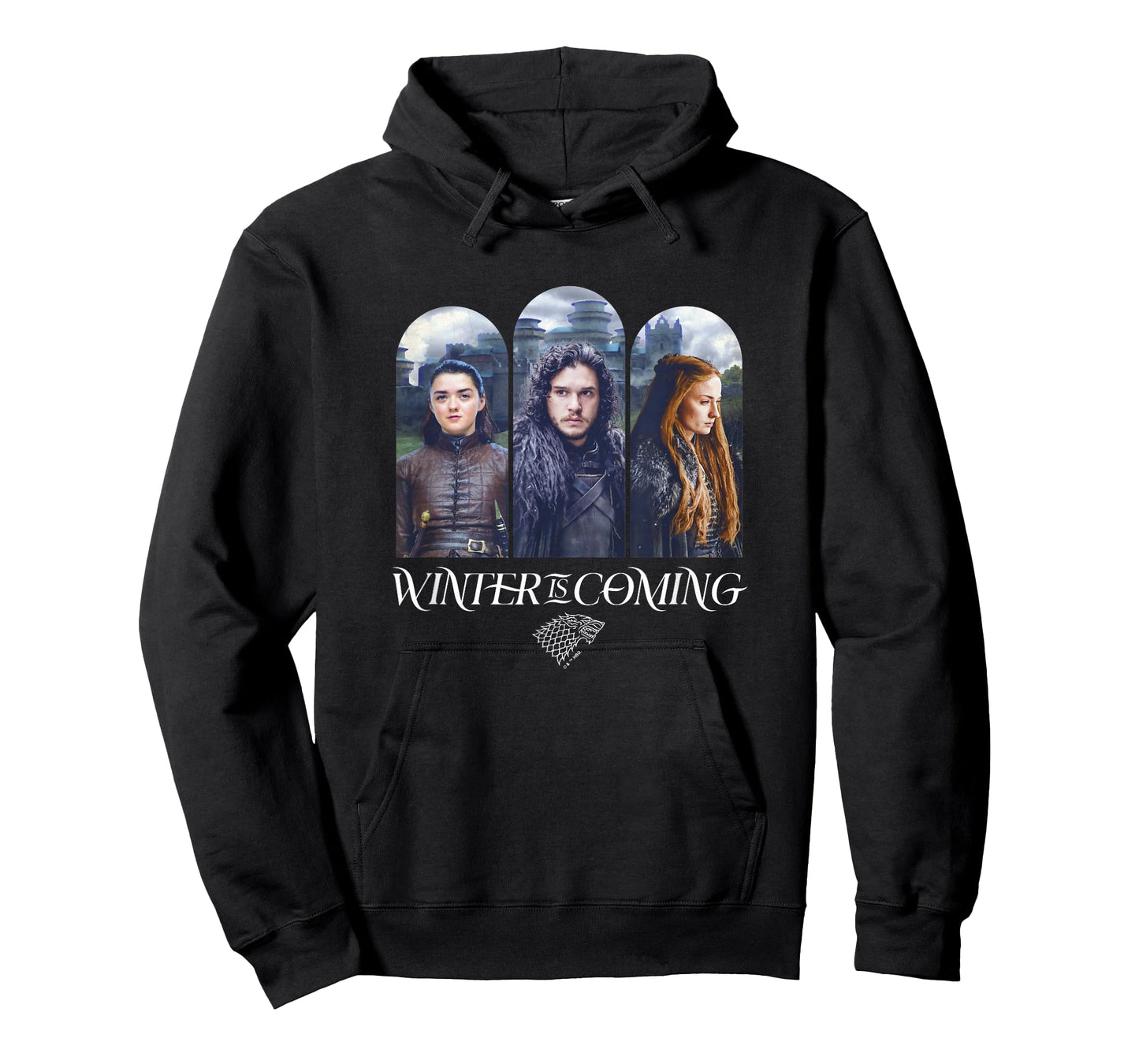 Game Of Thrones Winter Is Coming House Stark Portraits T-Shirt