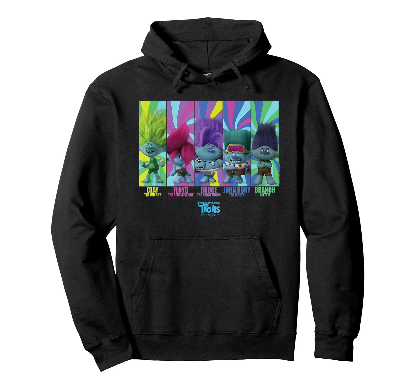 DreamWorks Trolls Band Together BroZone Band Members T-Shirt
