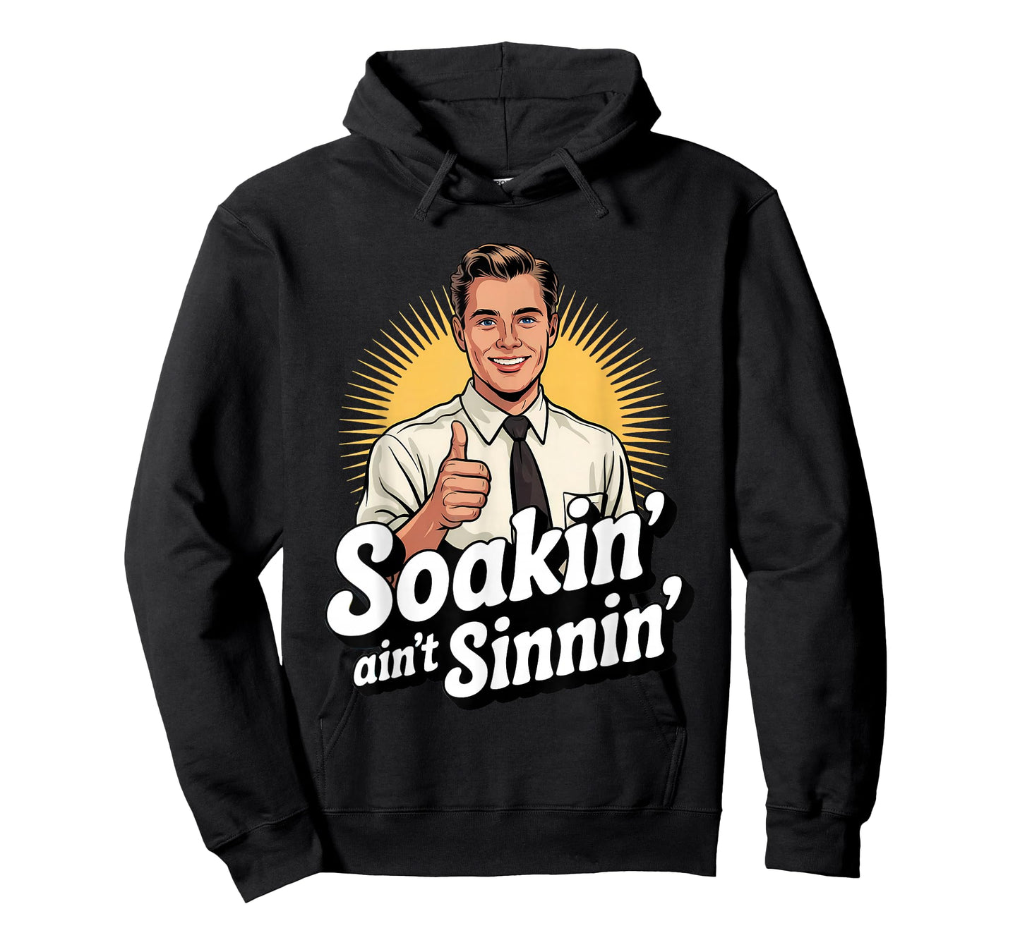 Soaking Ain't Sinning - Funny Mormon T-Shirt