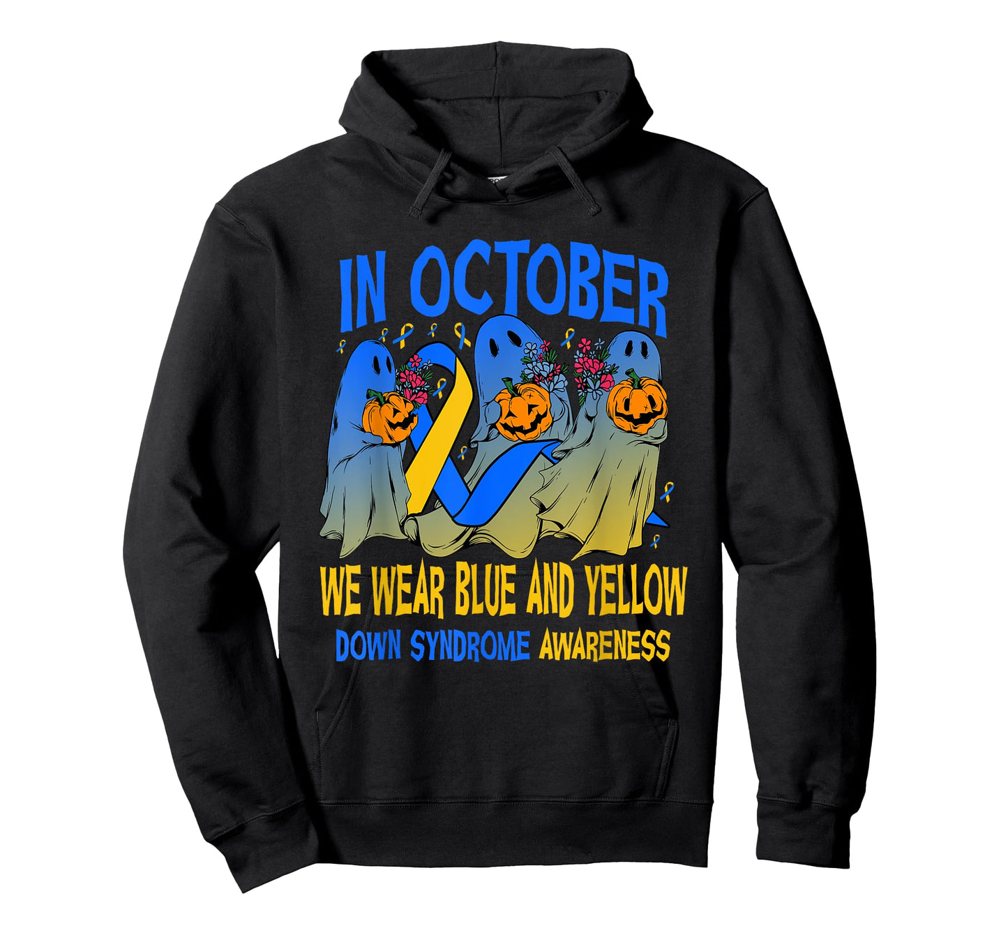 Spooky Trisomy 21 Halloween Costume Ghosts Down Syndrome T-Shirt