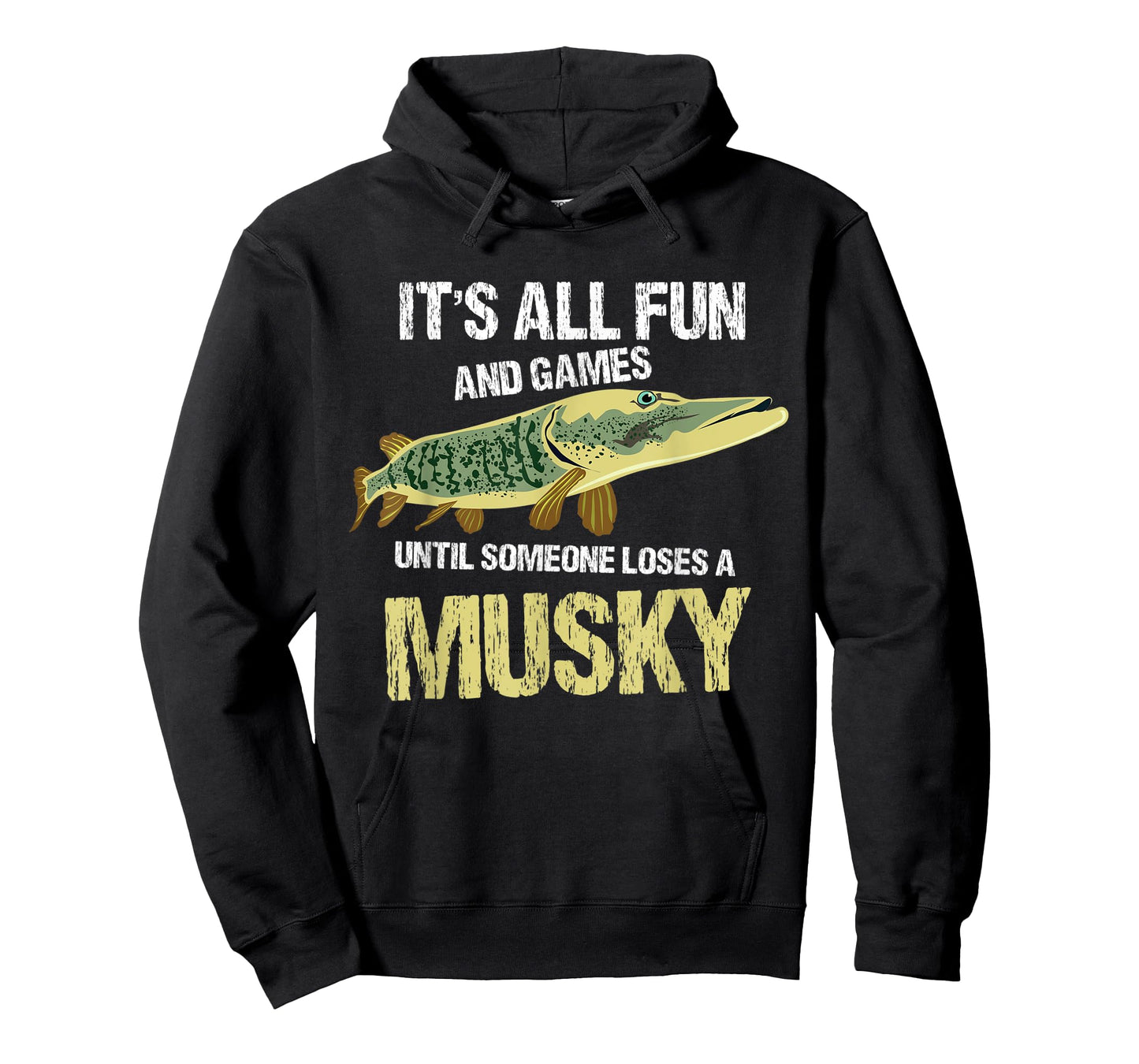 It's All Fun And Games Until Someone Loses A Musky T-Shirt