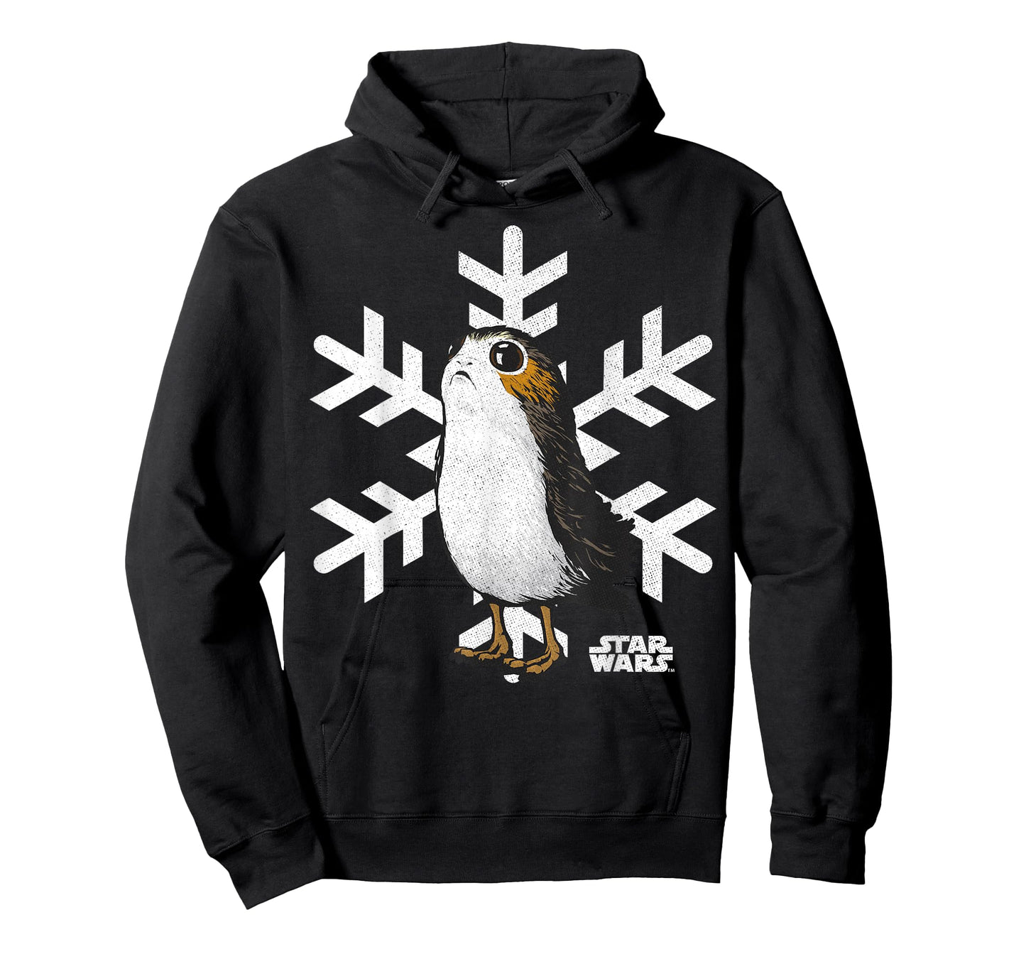 Star Wars Porg Snowflake Christmas Holiday Graphic T-Shirt T-Shirt