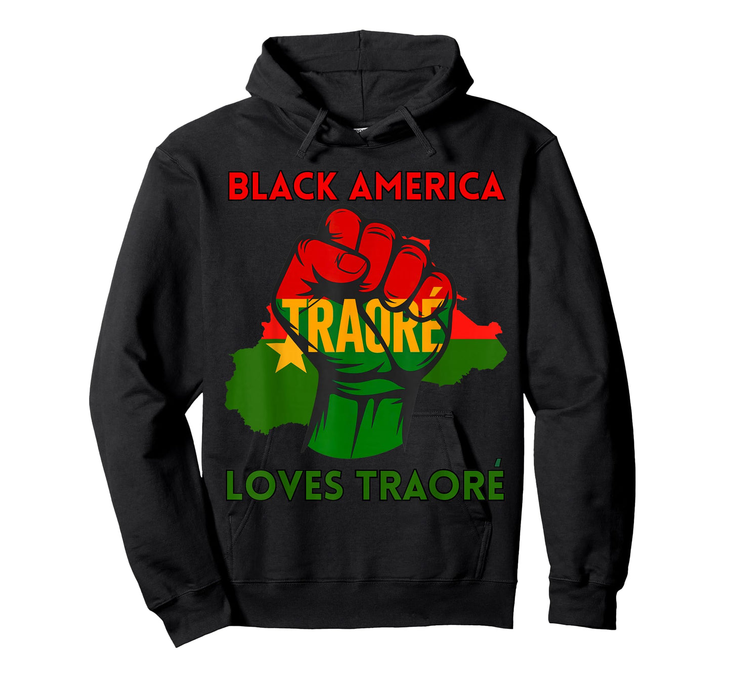 Burkina Ibrahim Traoré Shirt Black loves Ibrahima Traoré T-Shirt