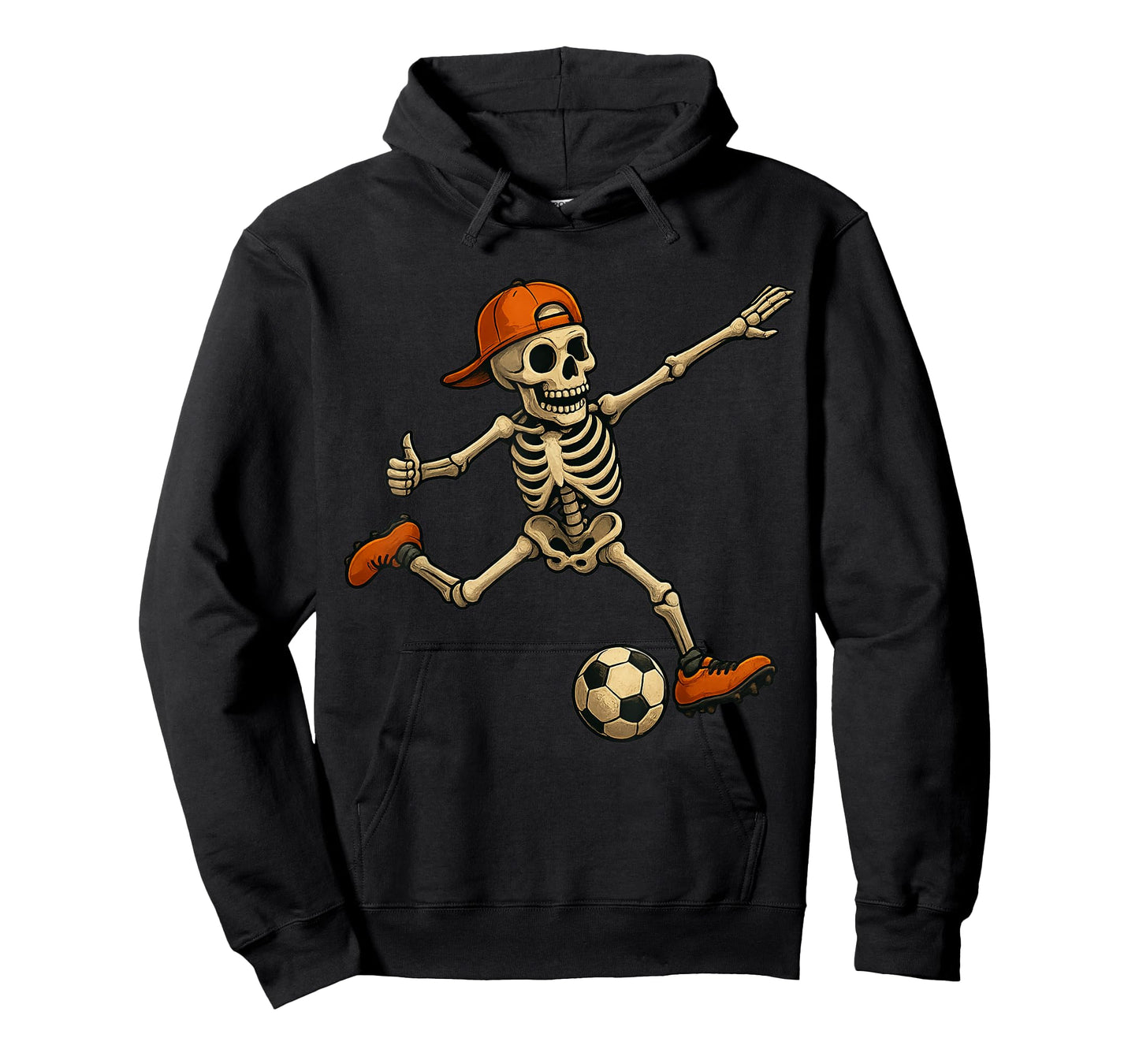 Skeleton Soccer Halloween Costume for Men Boys Kids T-Shirt