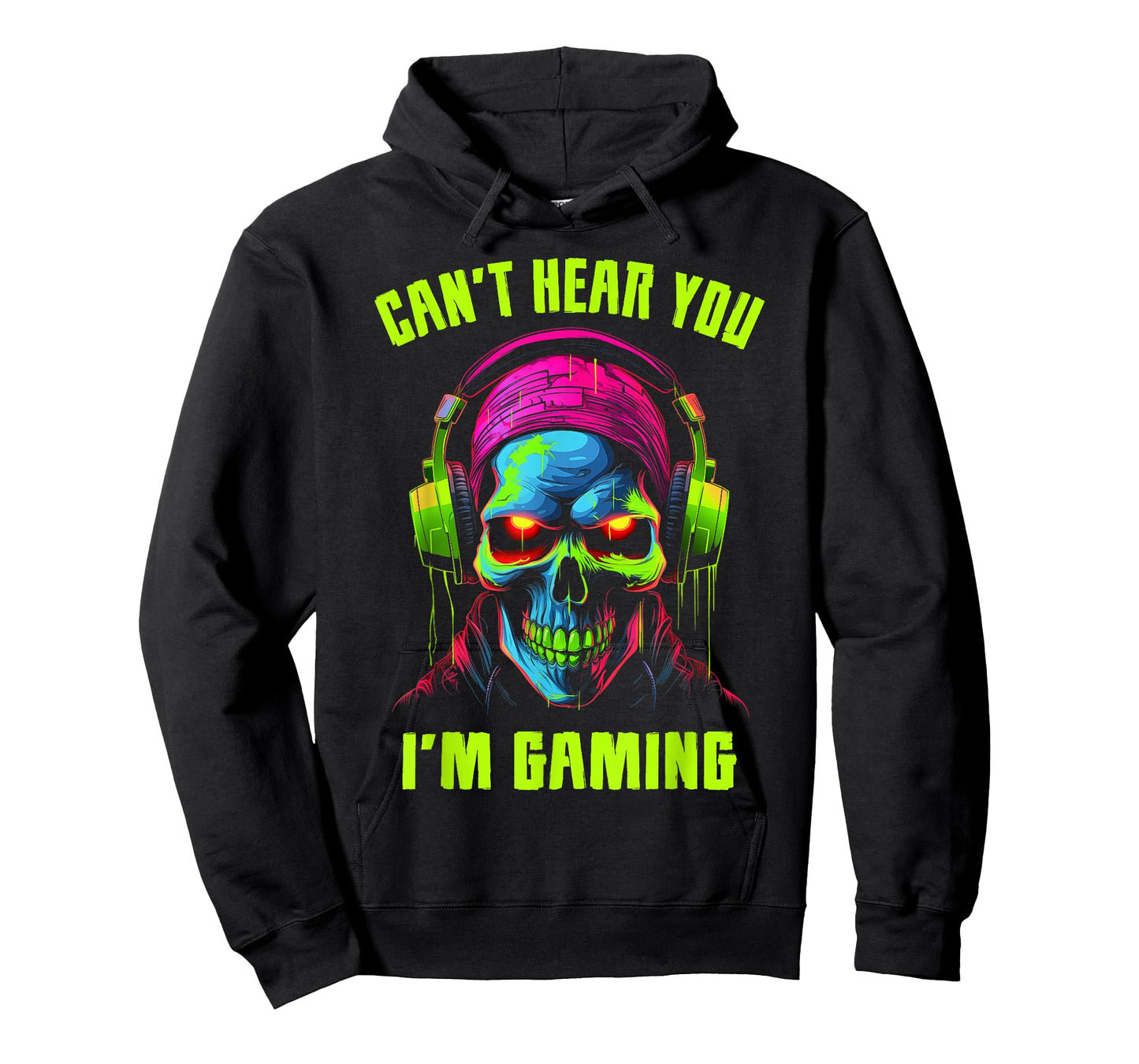 Gamer Shirt for Boys Teens Men Video Gaming Funny Skull T-Shirt