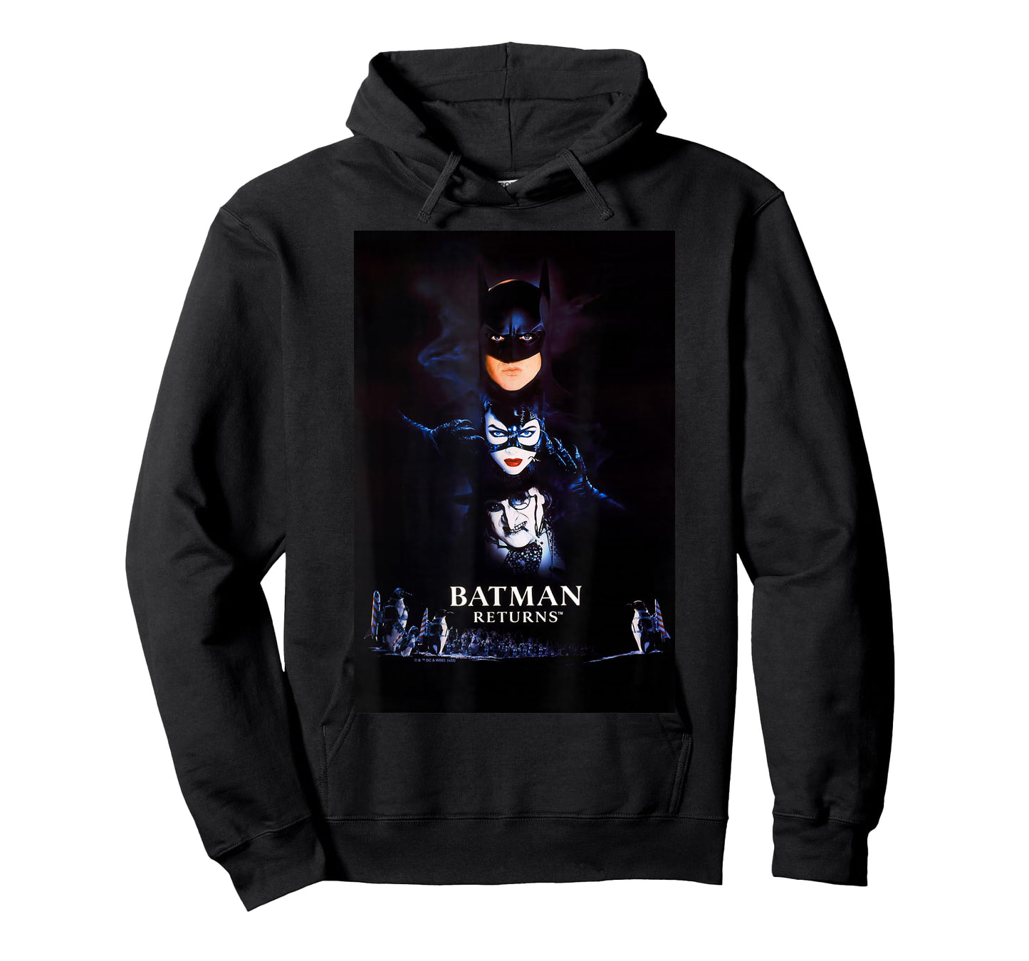 Batman Returns Batman Catwoman Penguin Poster T-Shirt