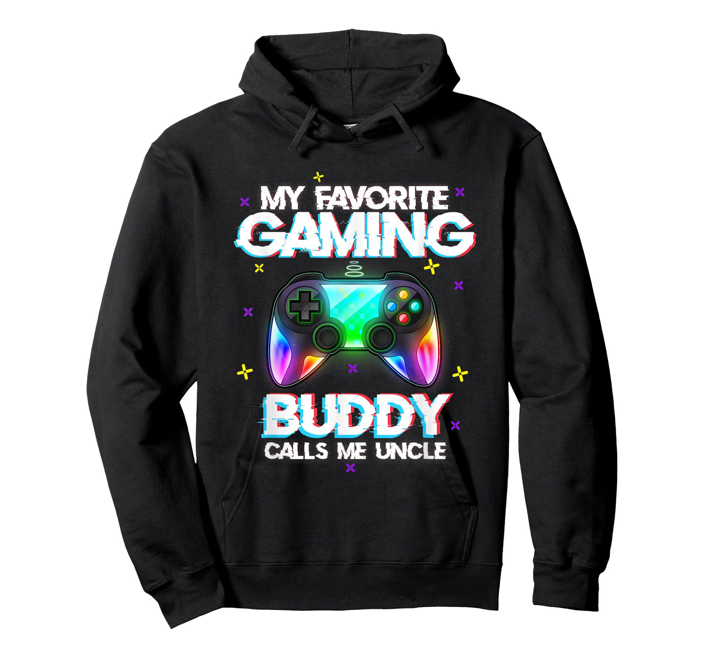 Mens My favorite gaming buddy calls me uncle T-Shirt