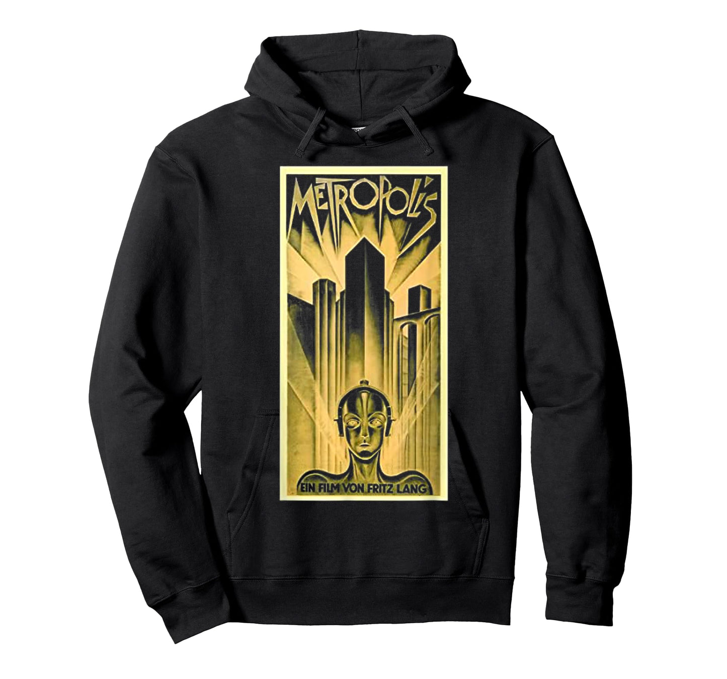 METROPOLIS Silent Movie Classic Science Fiction Poster T-Shirt