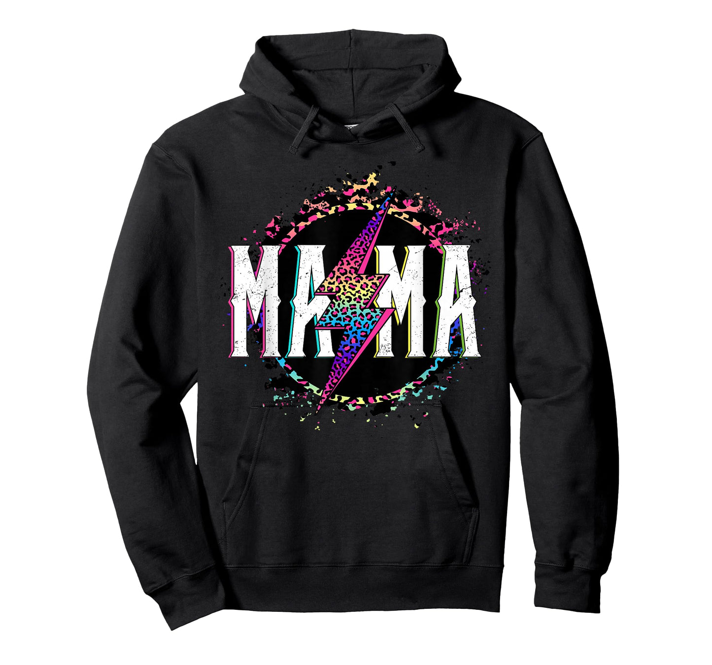 Mama Rainbow Leopard Lightning T-Shirt