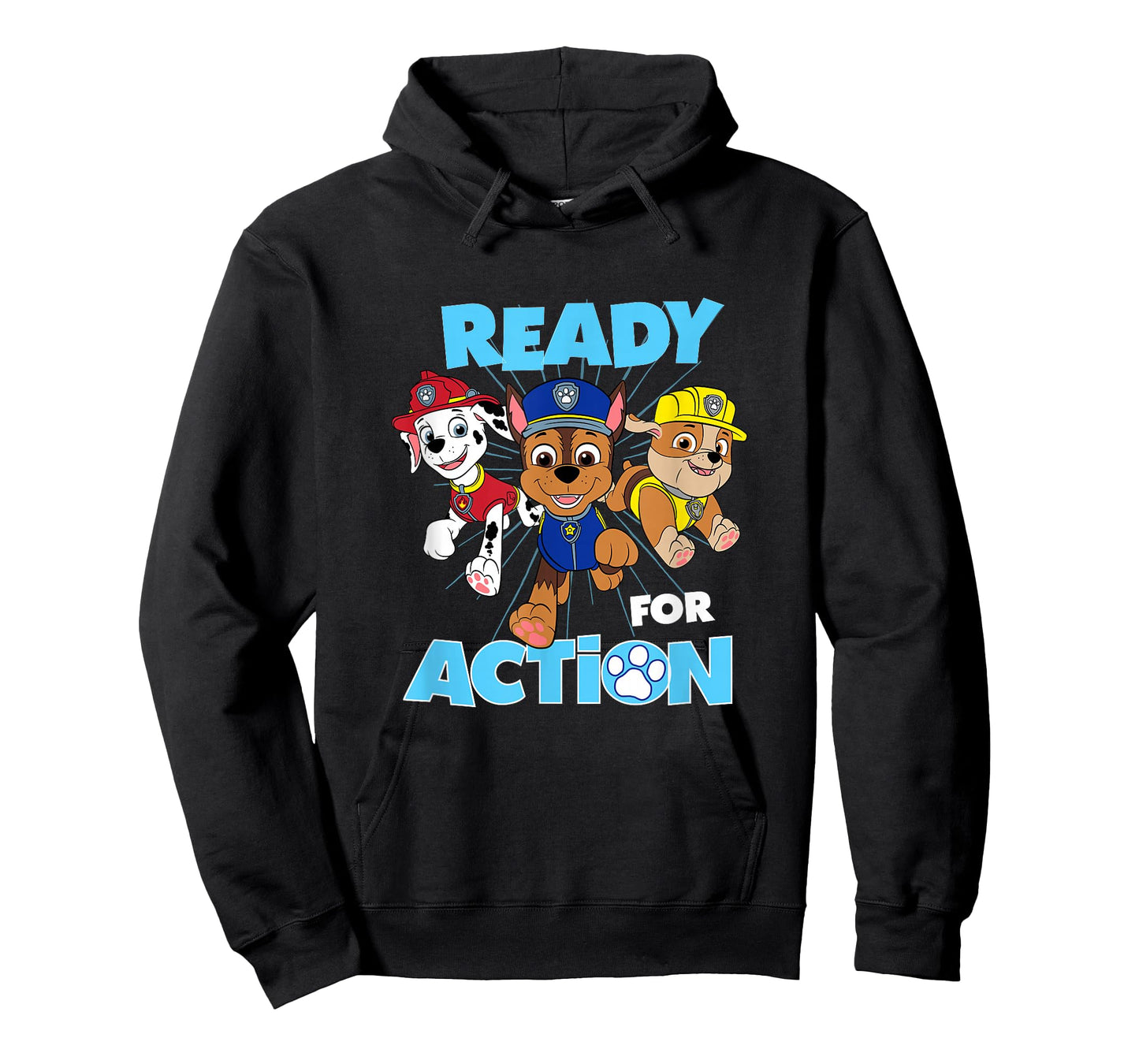 Paw Patrol Ready For Action Pup Squad Burst T-Shirt