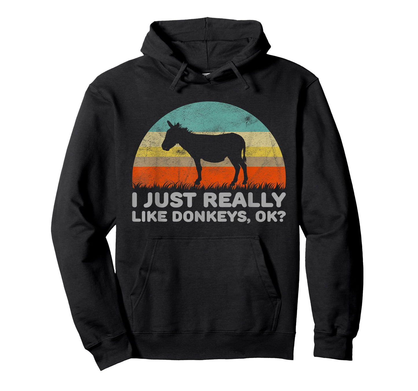Funny I Just Really Like Donkeys OK T-Shirt T-Shirt