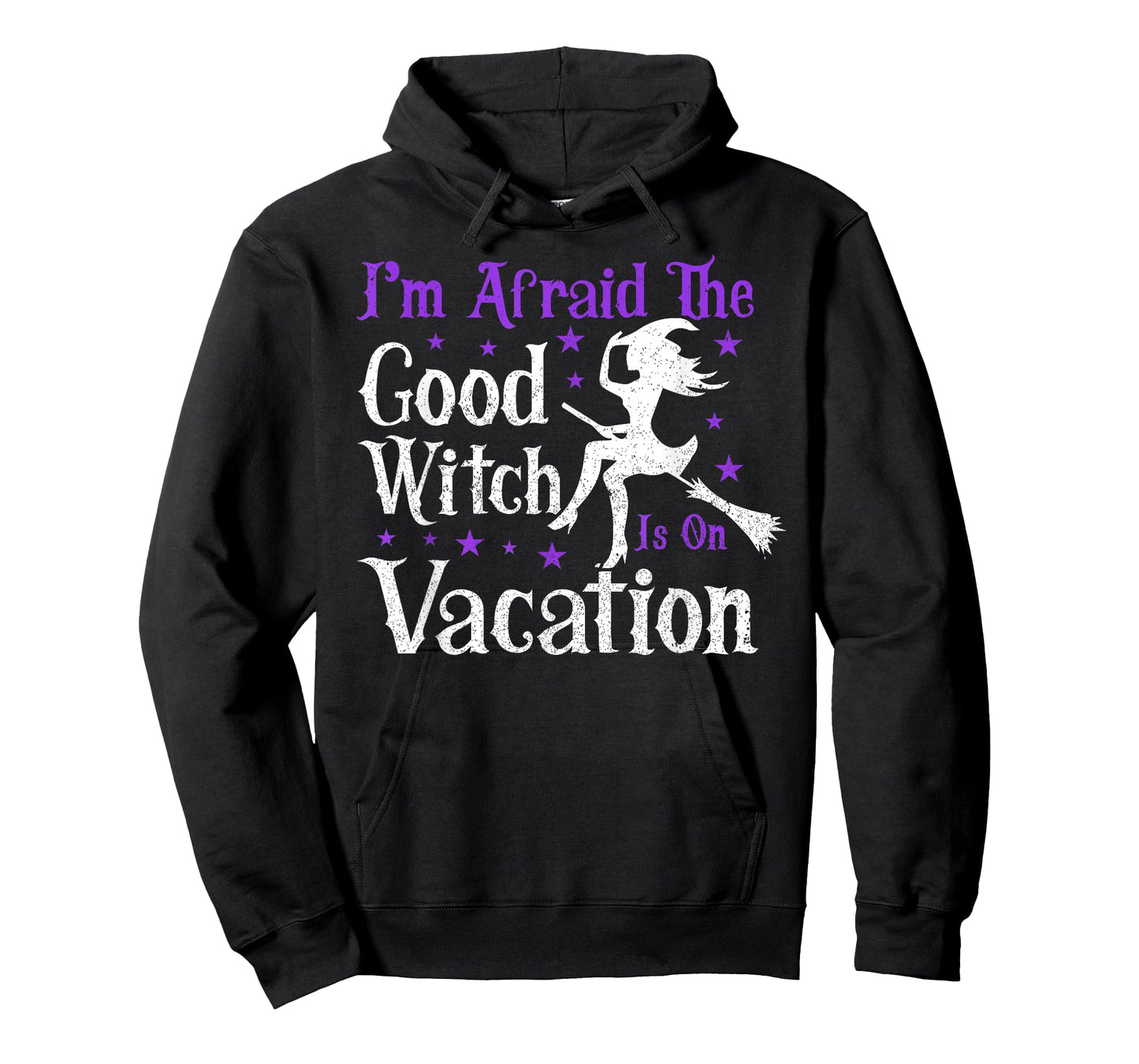 Good Witch Is On Vacation | Witches Brooms Halloween Witch T-Shirt