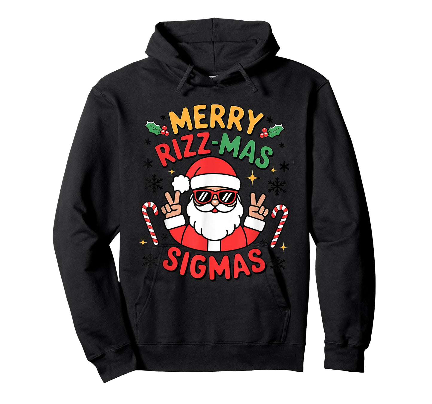Merry Rizzmas Sigmas Funny Christmas T-Shirt