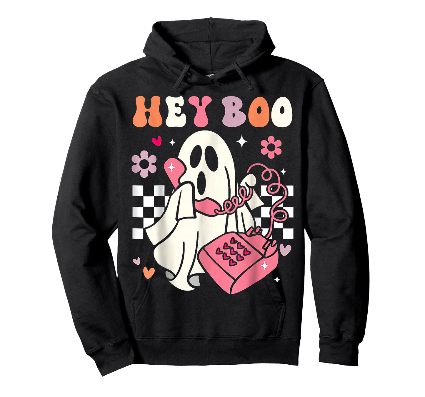 Hey Boo Ghost Halloween T-Shirt