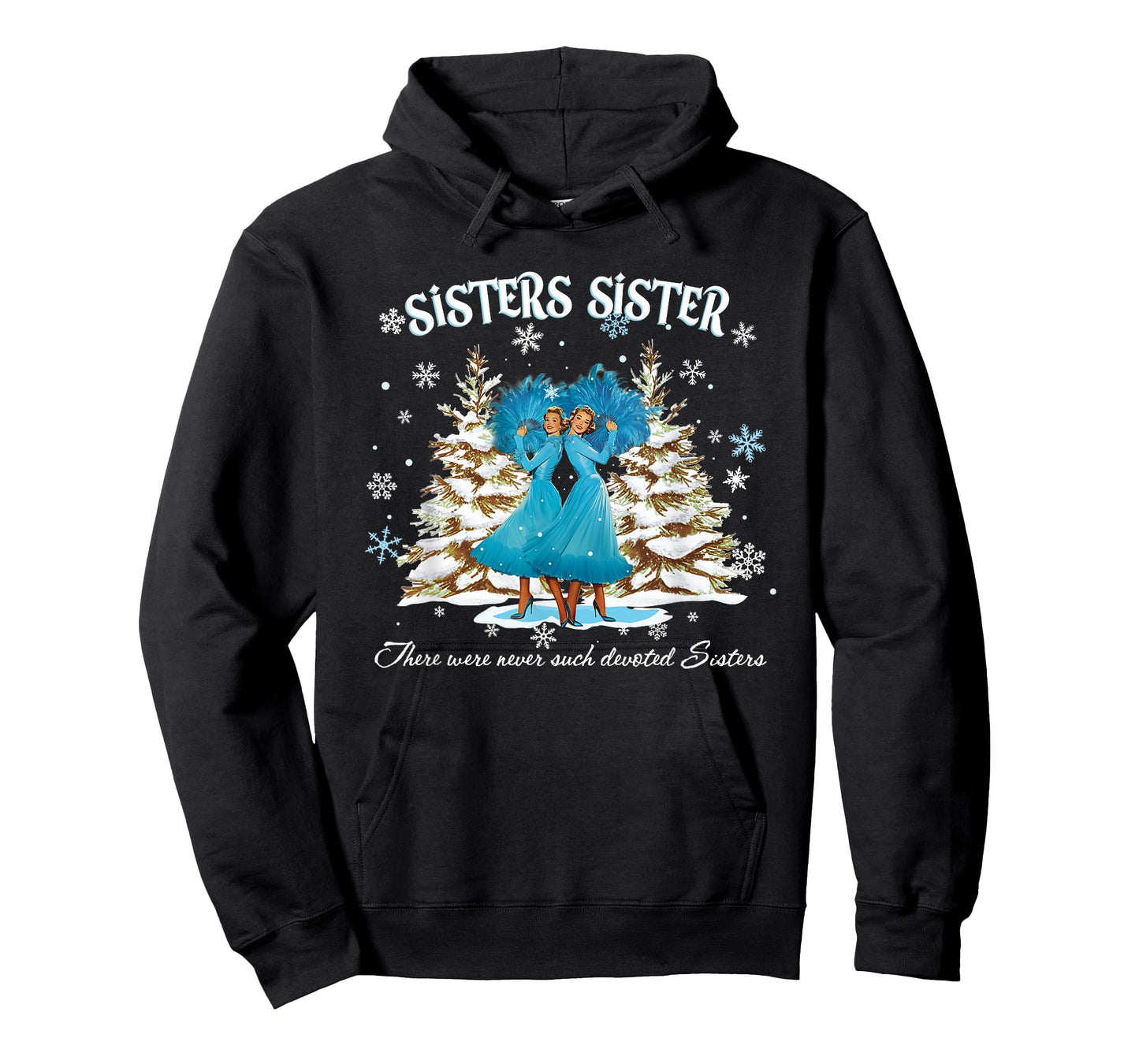 Christmas Sisters Movie 1954 White Snow Xmas Holiday Party T-Shirt