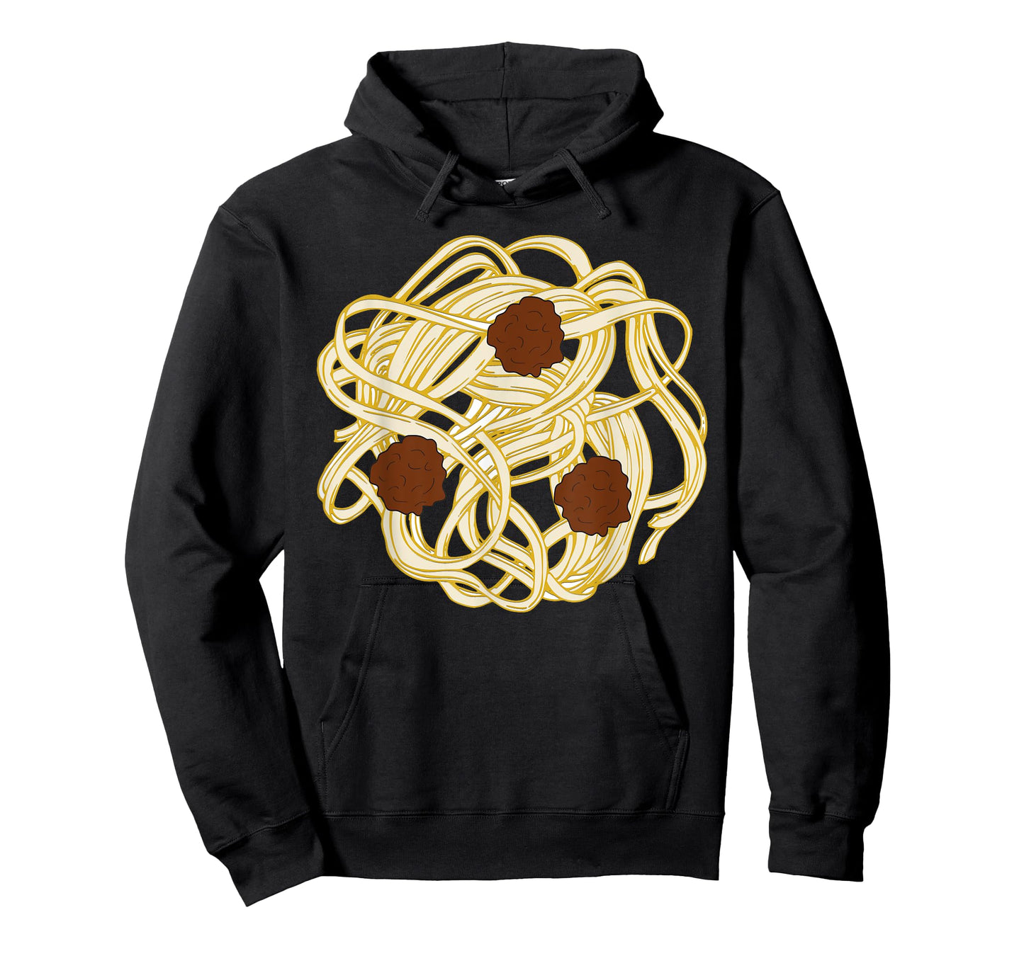 Funny Halloween Costume Food Spaghetti Meatballs Simple Safe