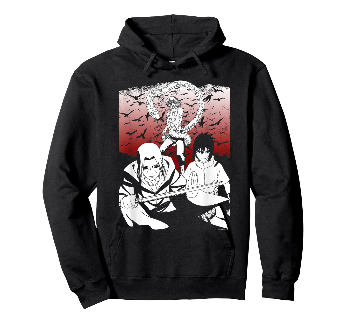 Naruto Shippuden Sasuke Orochimaru Anime T-Shirt