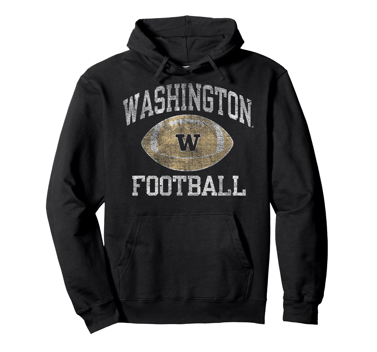 Washington Huskies Football Intensity Vintage Purple T-Shirt