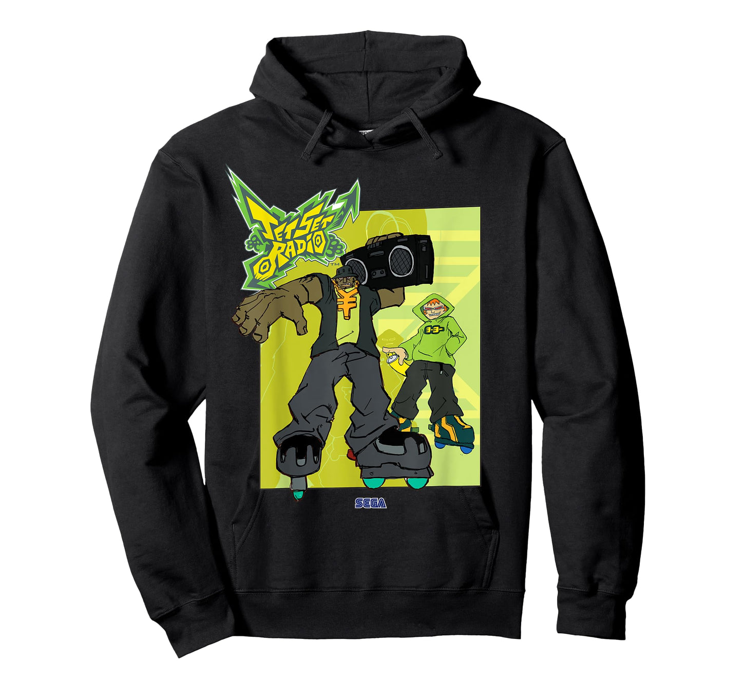 Jet Set Radio duo Combo, Yo-Yo SEGA Dreamcast video game T-Shirt