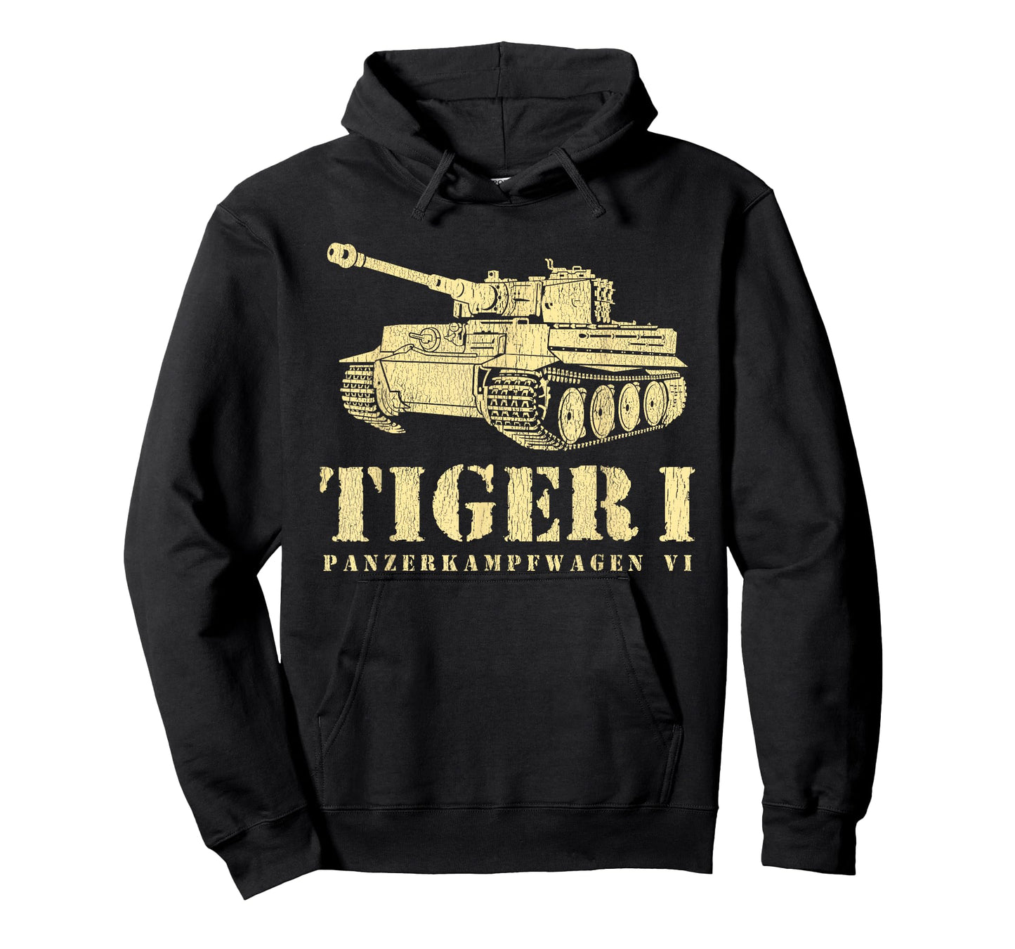 Funny Army Vintage Tiger Tank PzKpfw VI WWII Gift Men Boys T-Shirt