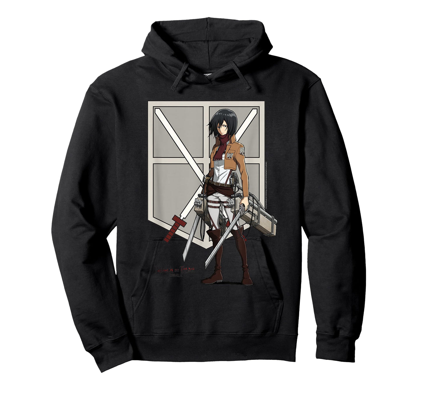 Attack on Titan Eren with Shield AOT Anime T-Shirt