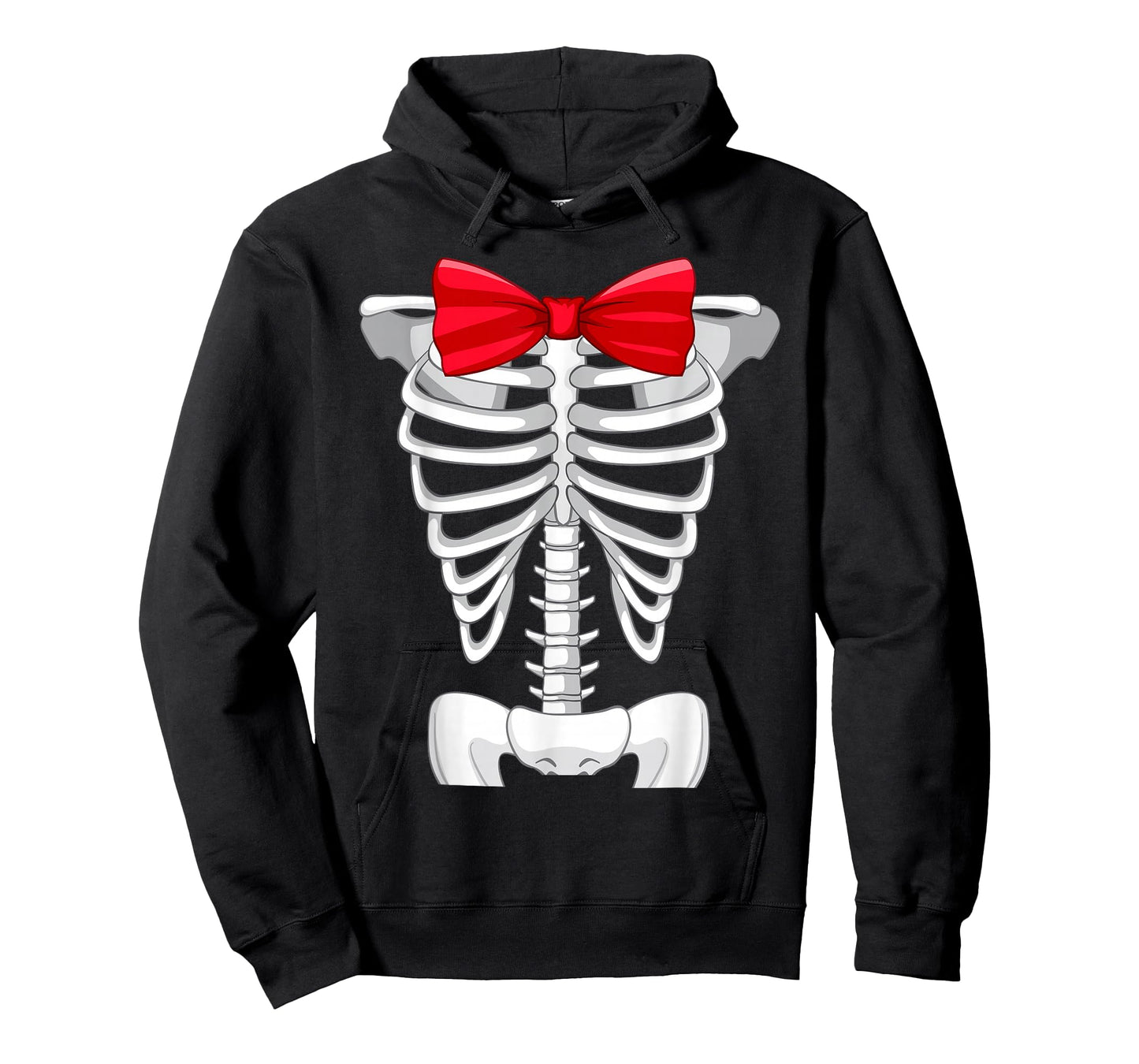 Cool Skeleton Rib Cage X-Ray Halloween Costume Boys Kids T-Shirt