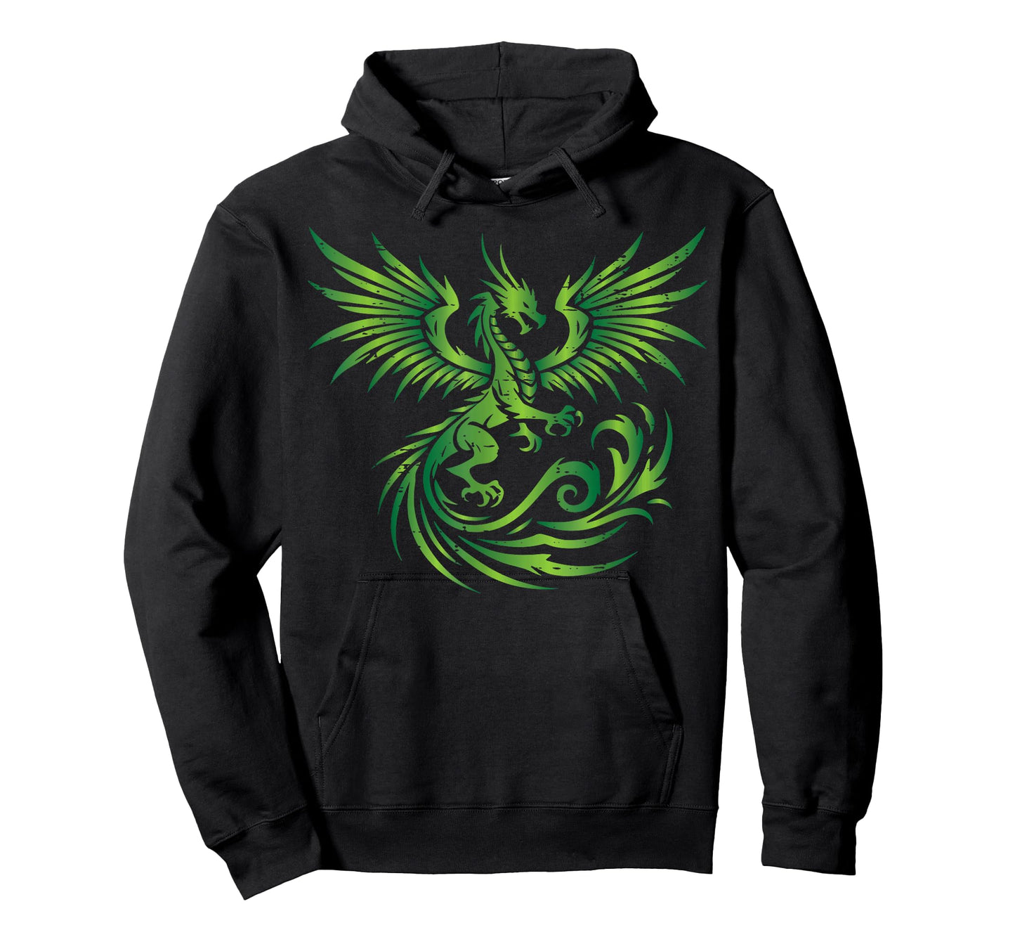Green Medieval Dragon Fantasy Mythical Art Men Women Kids T-Shirt
