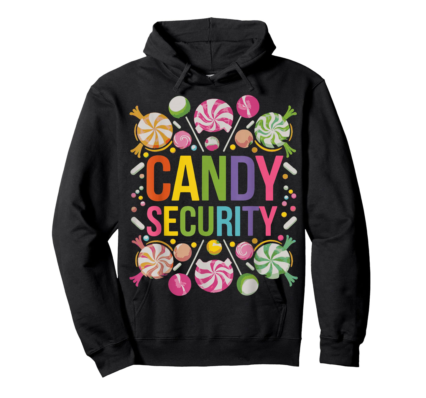 Candy Security Candyland Halloween Costume Kids Teens Adult T-Shirt