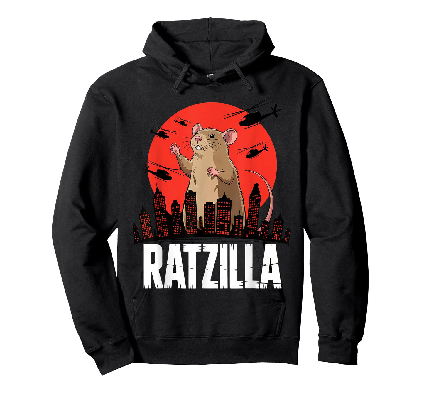 Ratzilla Funny Rat Monster Japanese Art T-Shirt
