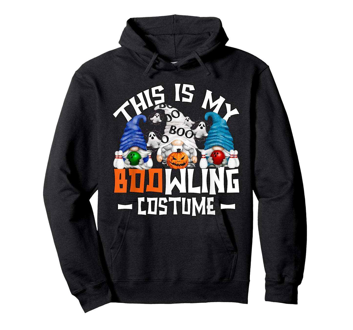 This Is My Bowling Costume Funny Mom Gnome Halloween Bowler T-Shirt
