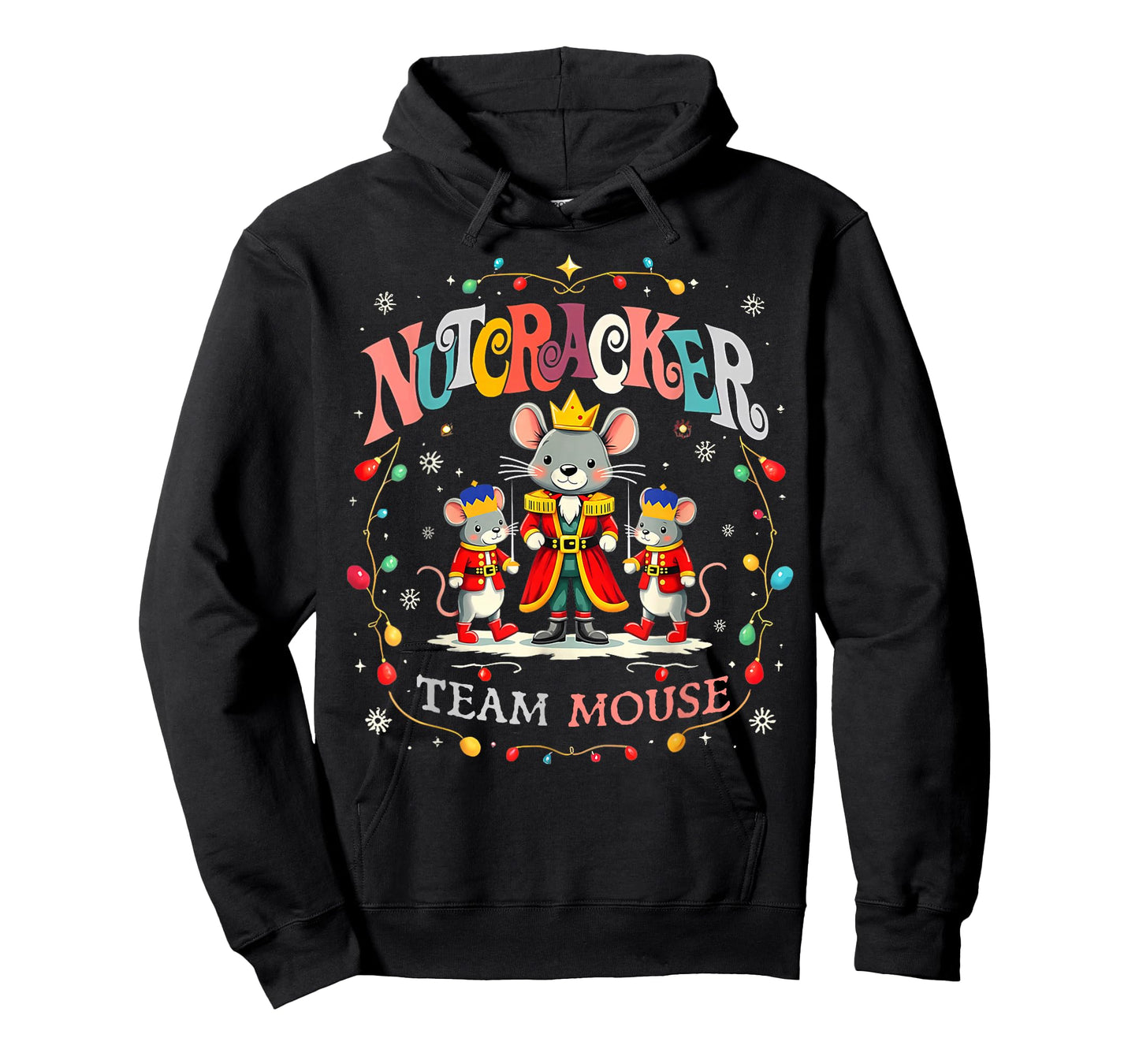 Christmas Nutcracker Team Mouse Women Kids Girl T-Shirt