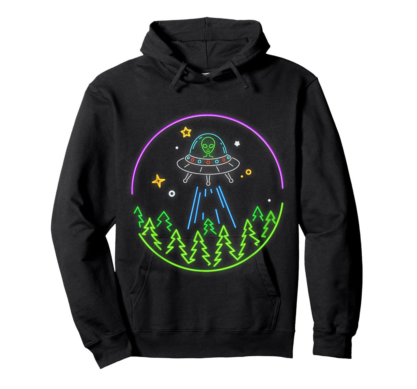 Alien Funny UFO Space Rave Alien Lovers T-Shirt