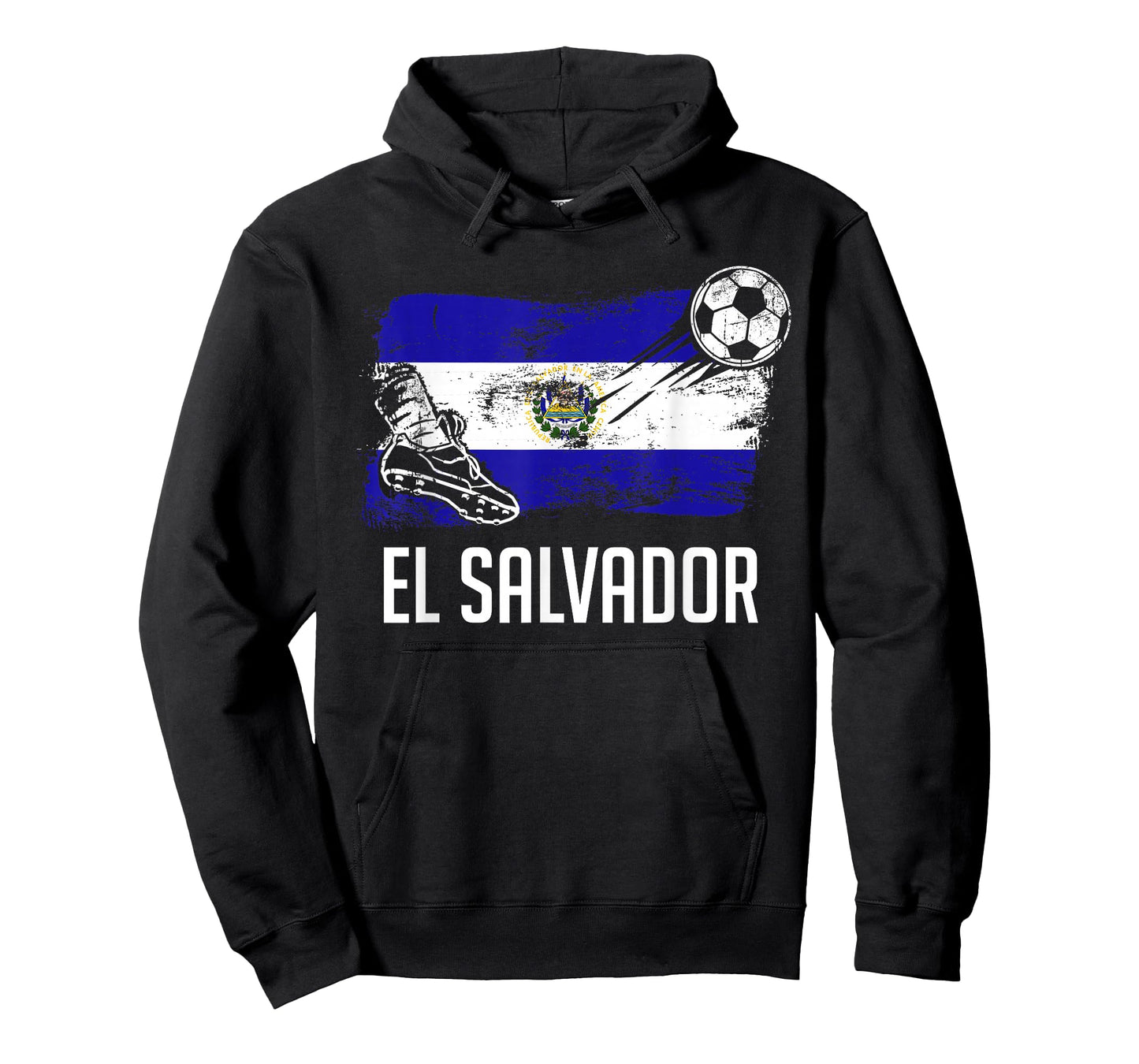 El Salvador Flag Jersey Salvadorean Soccer Team Salvadorean T-Shirt