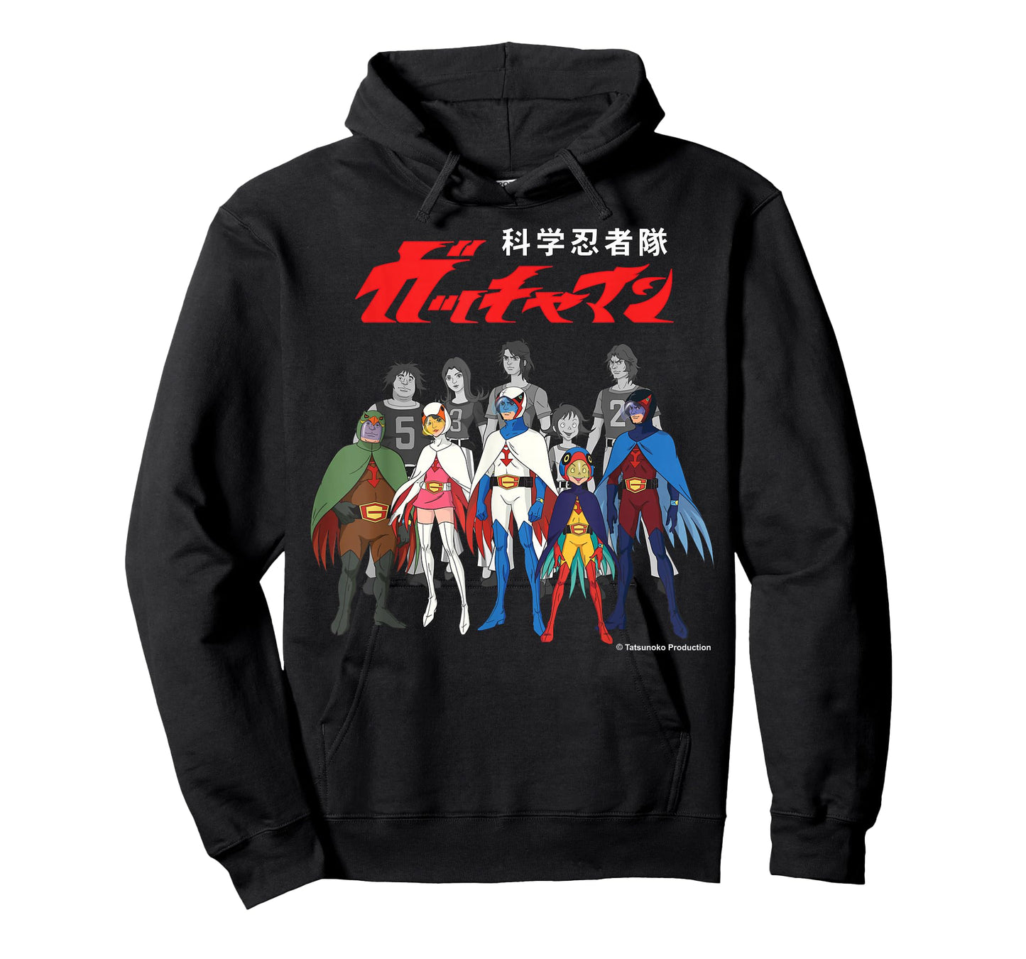 Manga Gatchaman Logo Alter Ego Line-Up T-Shirt