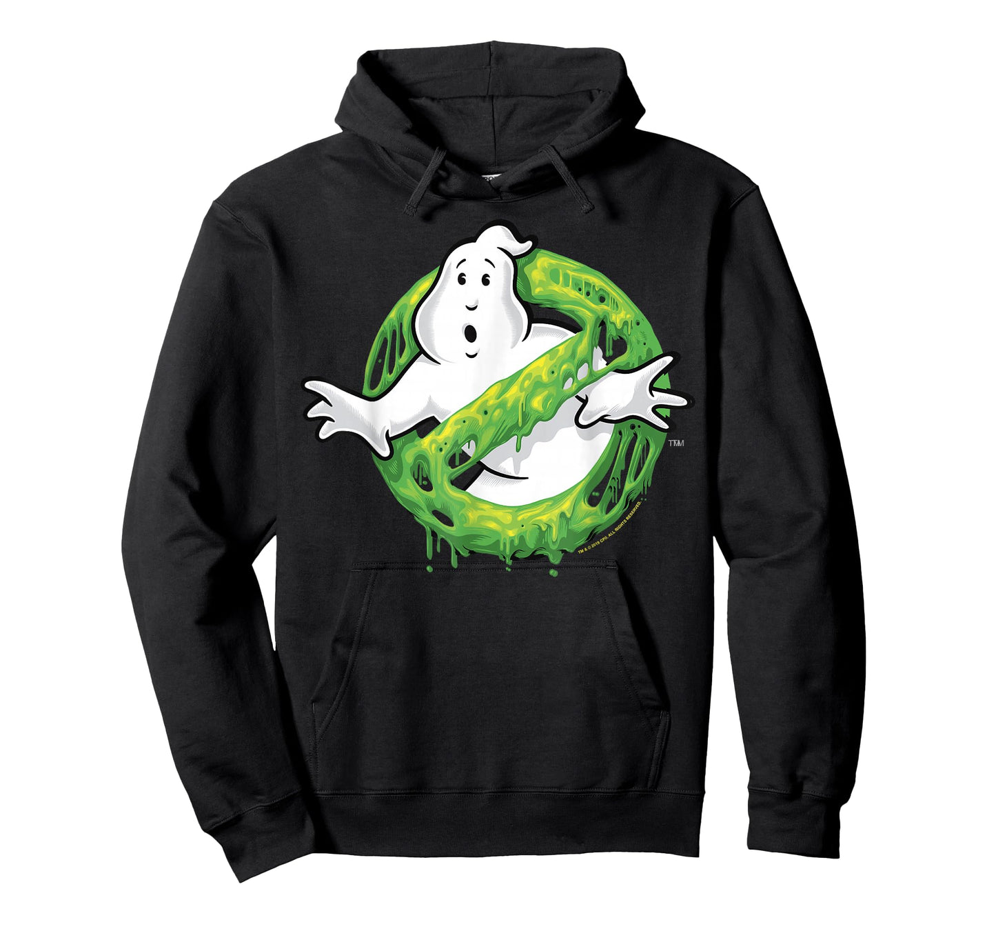 Ghostbusters Classic Slime Ghost Logo Graphic T-Shirt T-Shirt